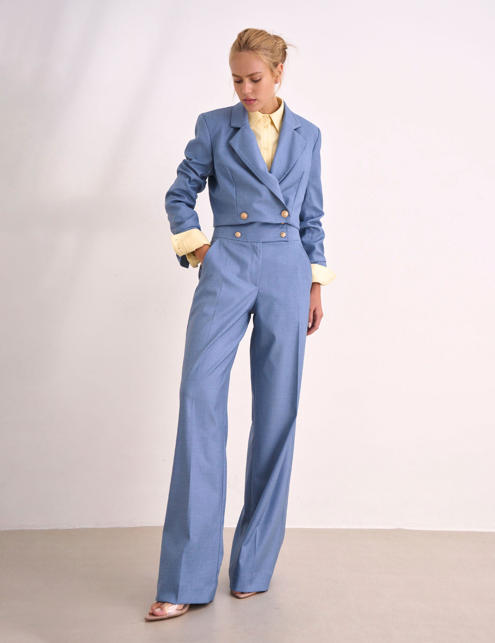 Blazer Alice Alfaiataria Azul