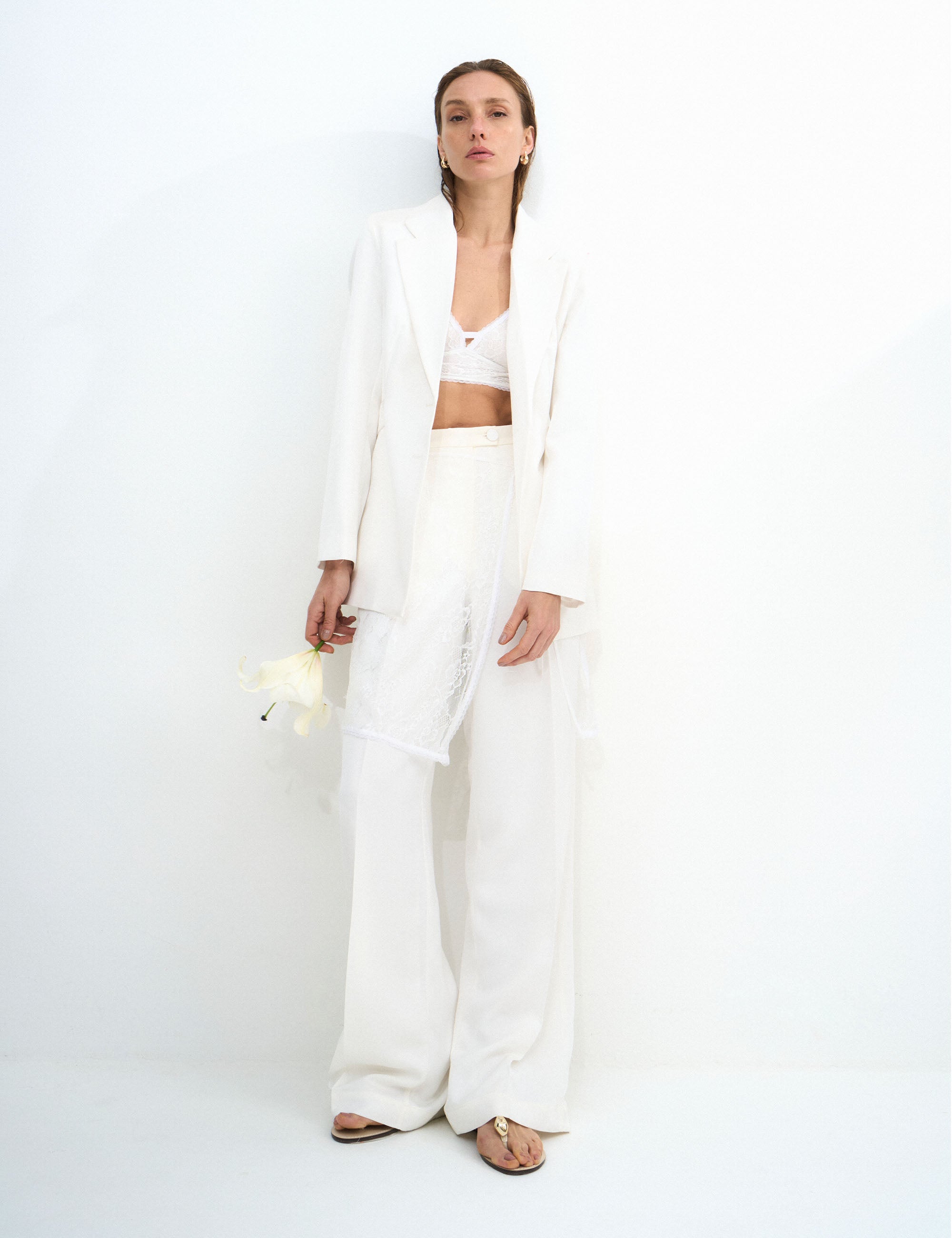 Blazer Ana Alice Alfaiataria Off White