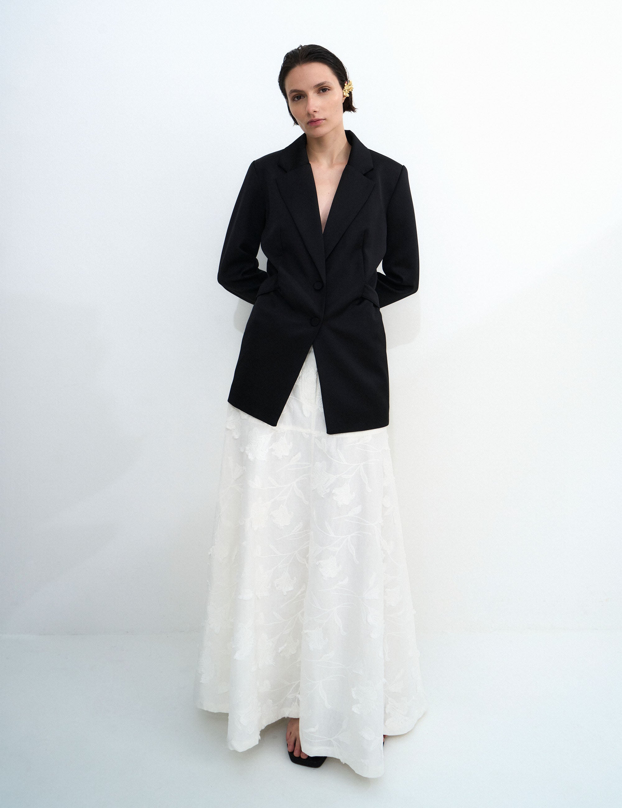 Blazer Ana Alice Alfaiataria Preto