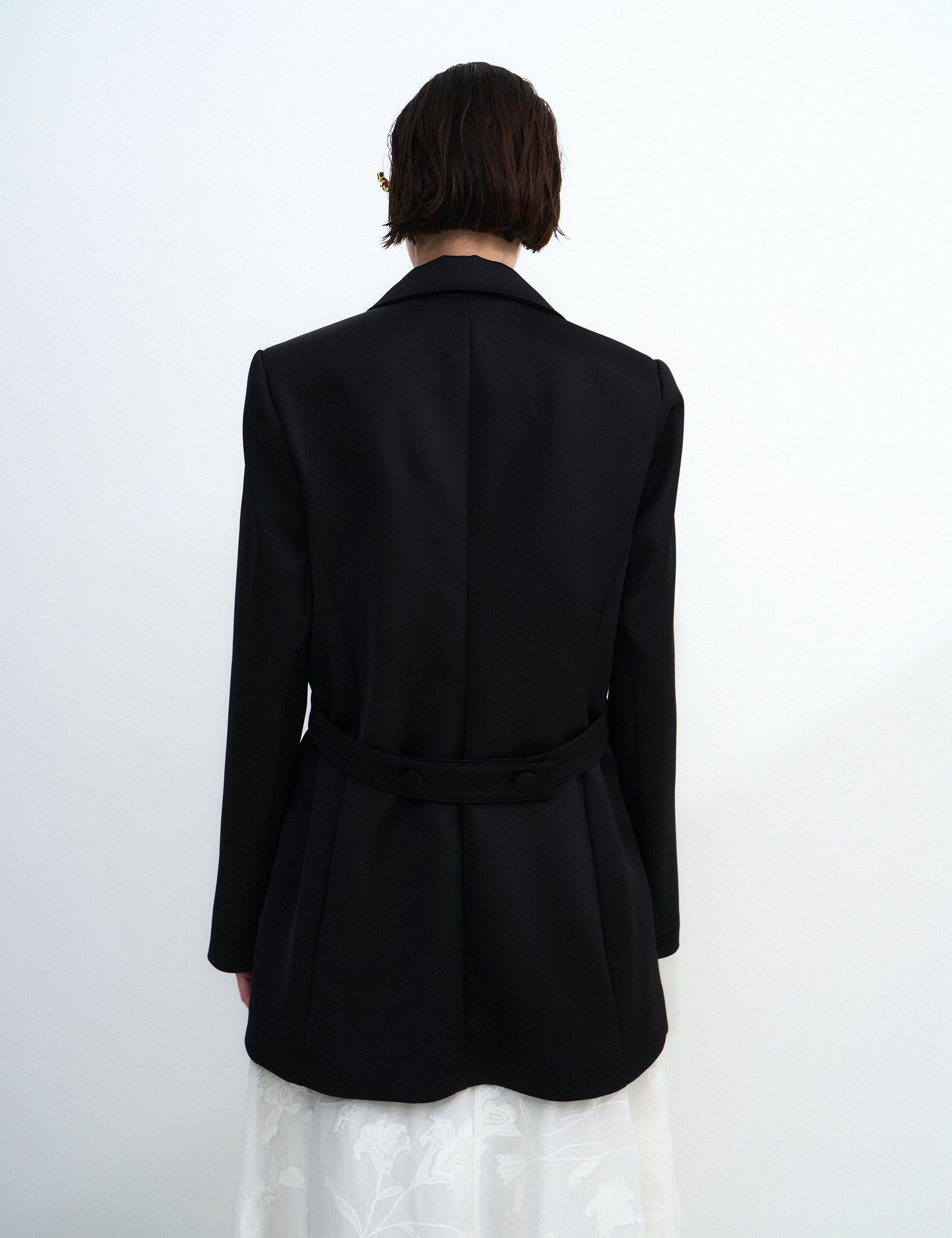 Blazer Ana Alice Alfaiataria Preto