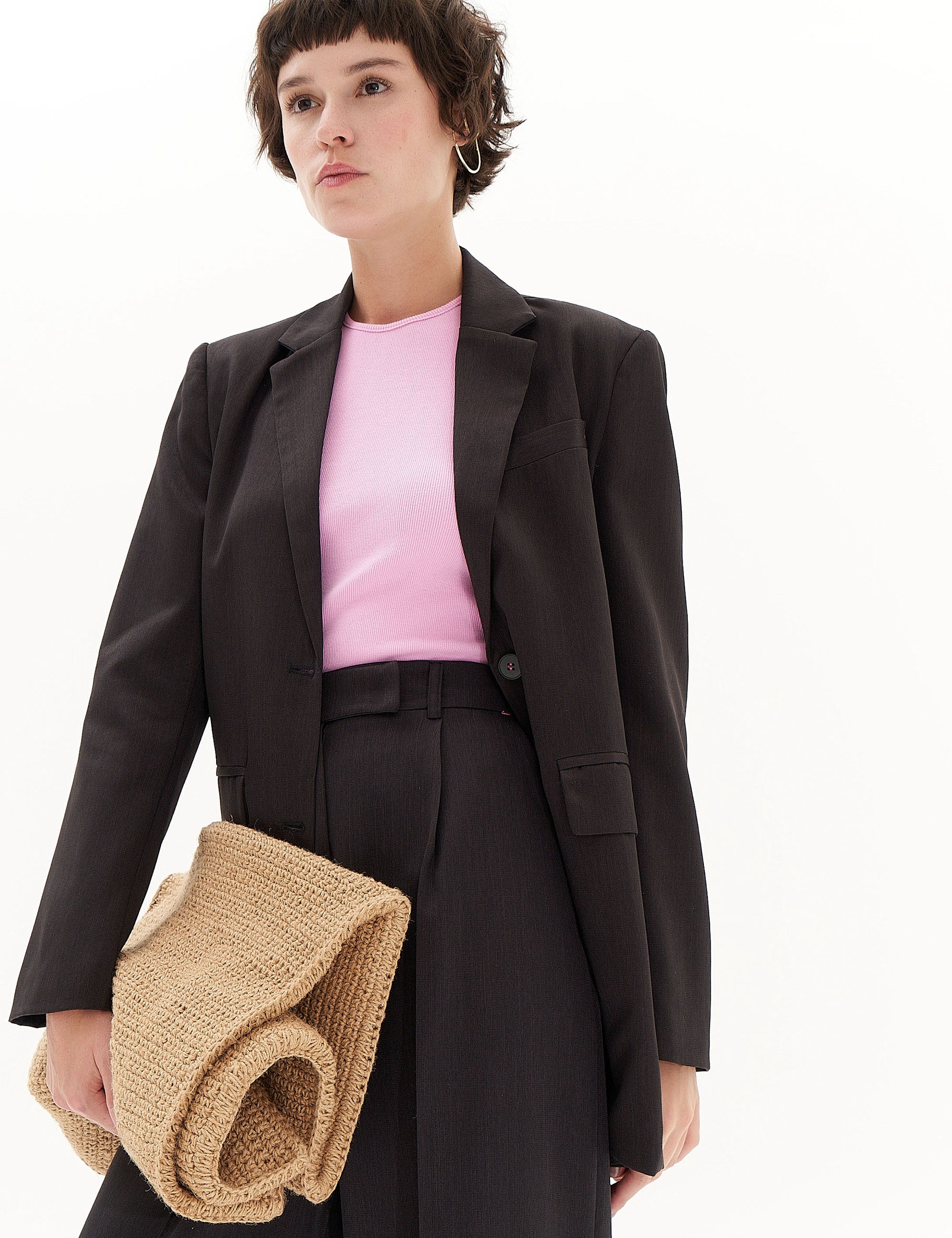 Blazer Antonela Alfaiataria Preto