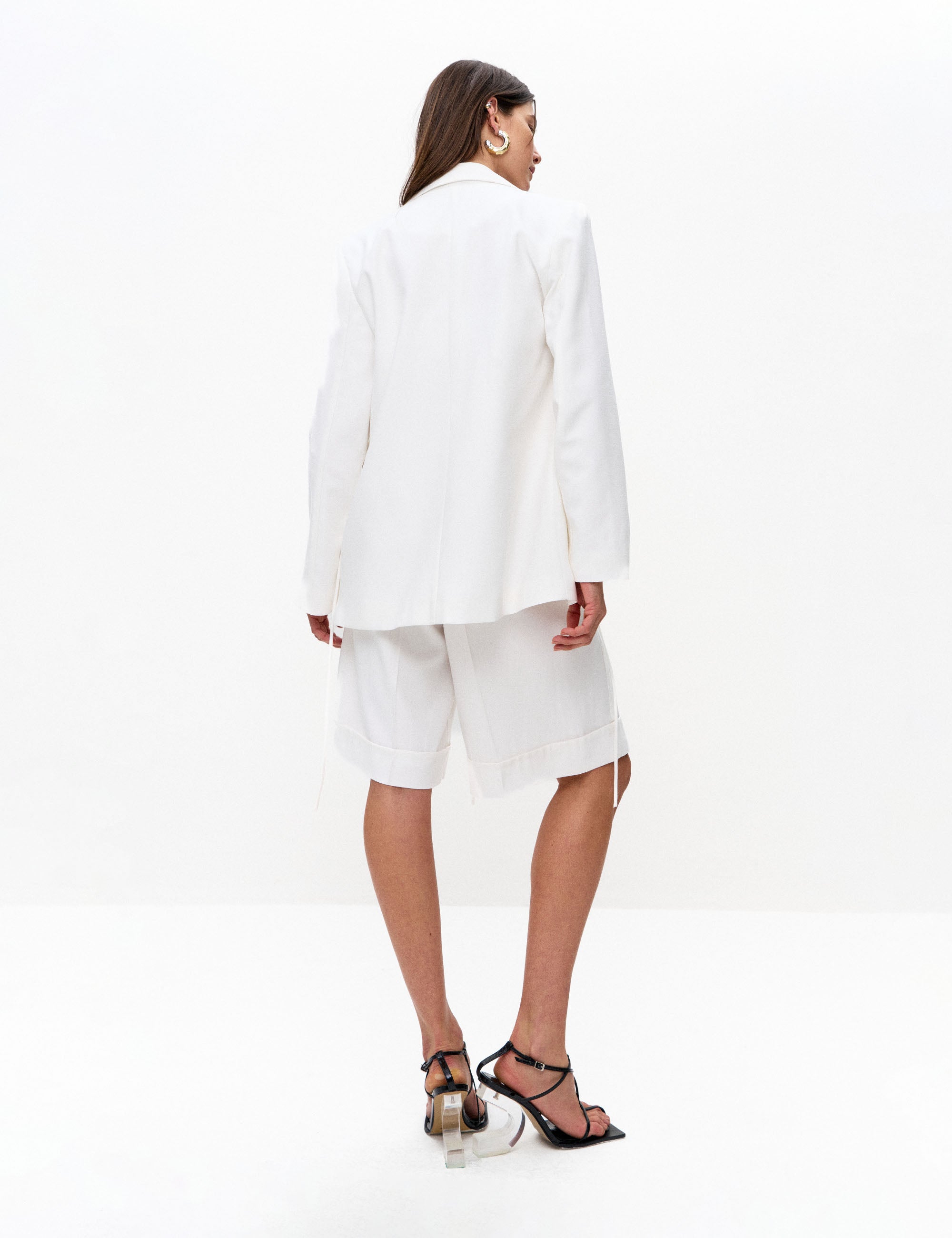 Blazer Charlotte Crepe Off White