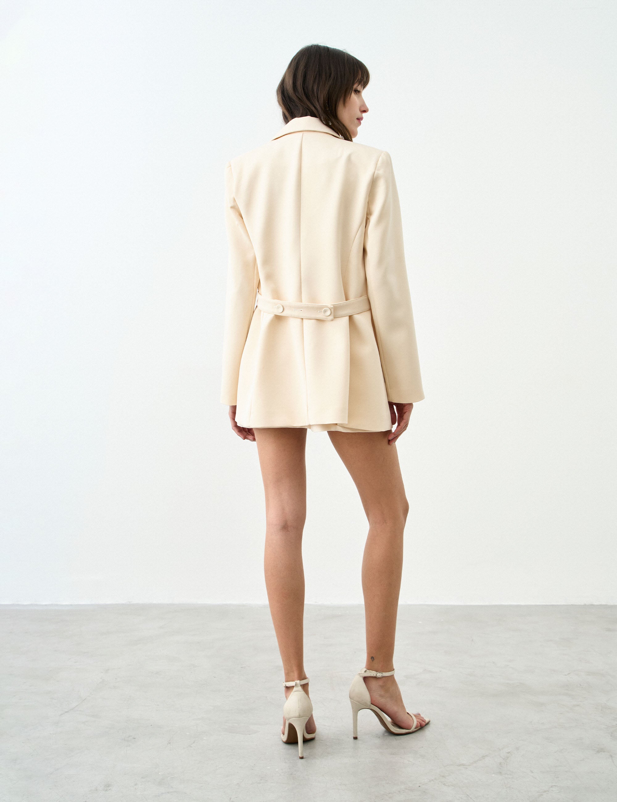 Blazer Eclair Alfaiataria Marfim