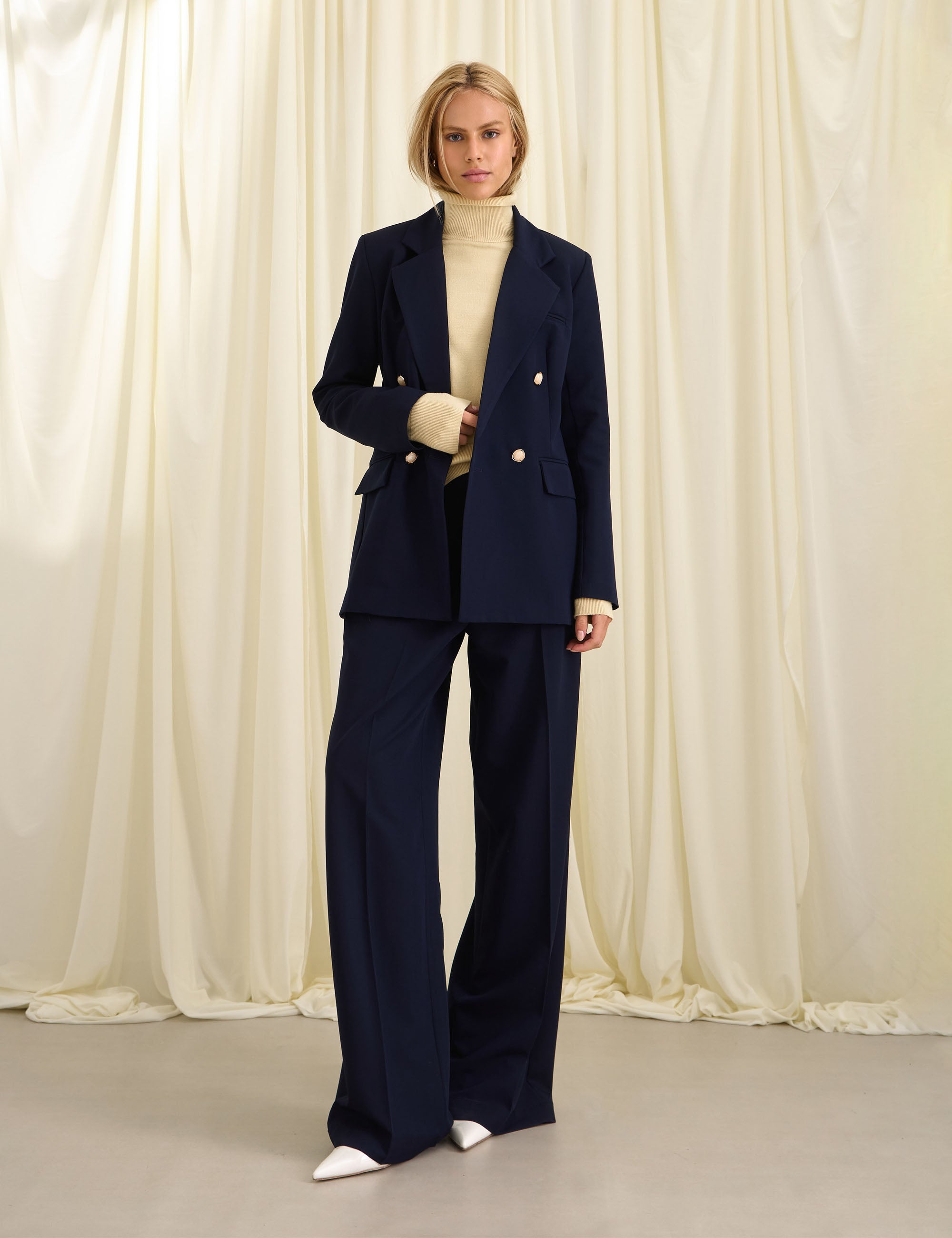 Blazer Liege Alfaiataria Marinho