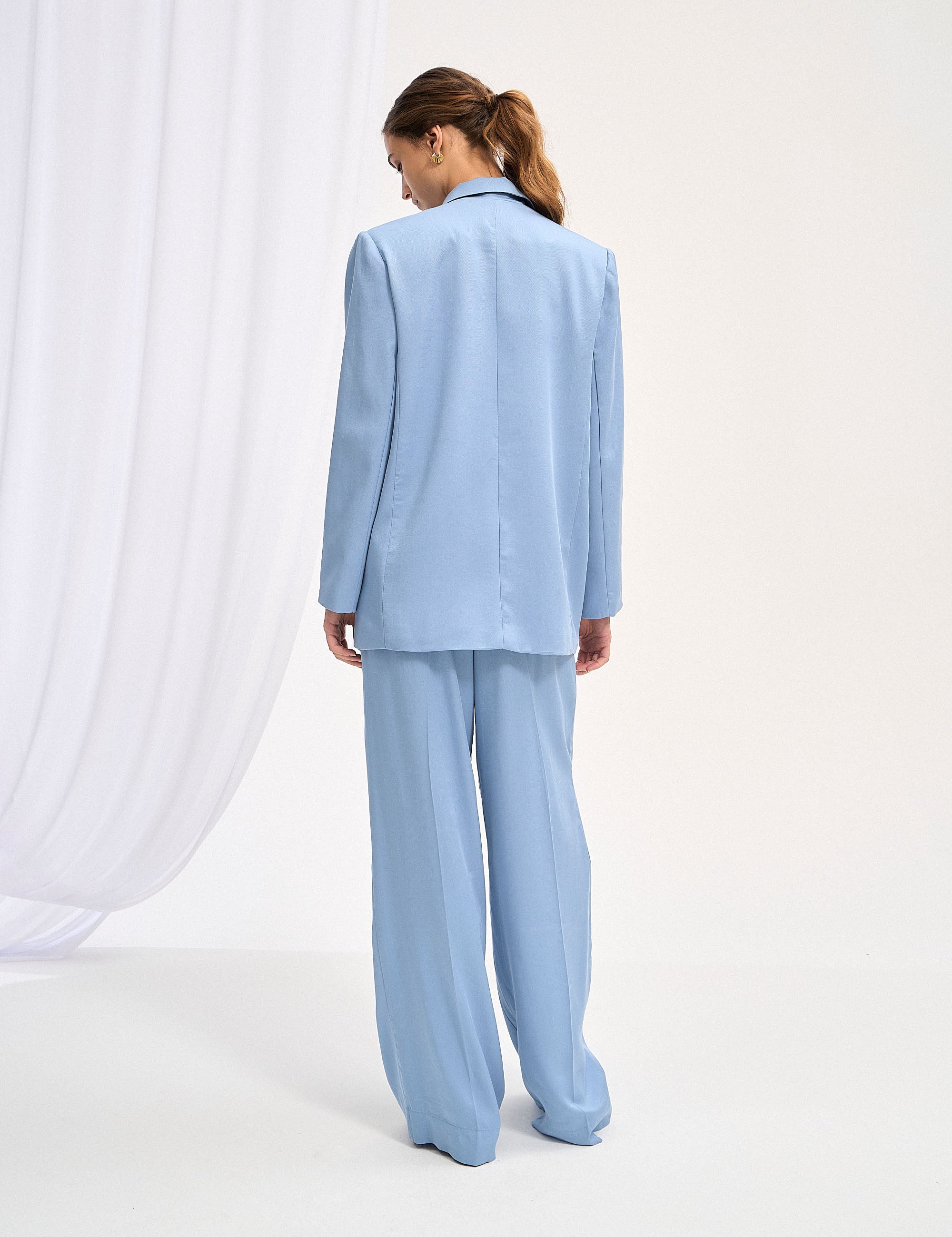 Blazer Los Angeles Liocel Azul Celeste