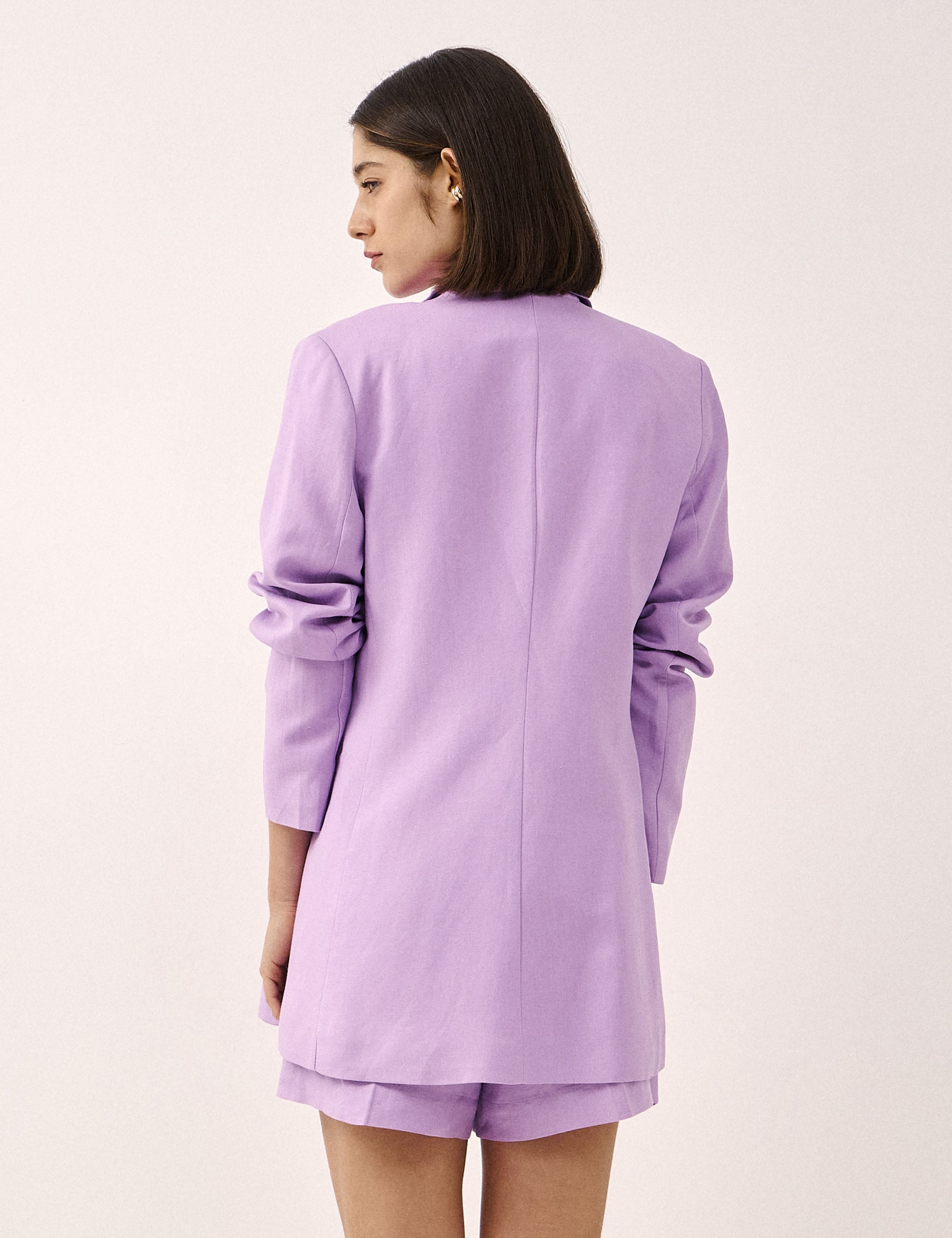 Blazer Margarida Linho Lilac