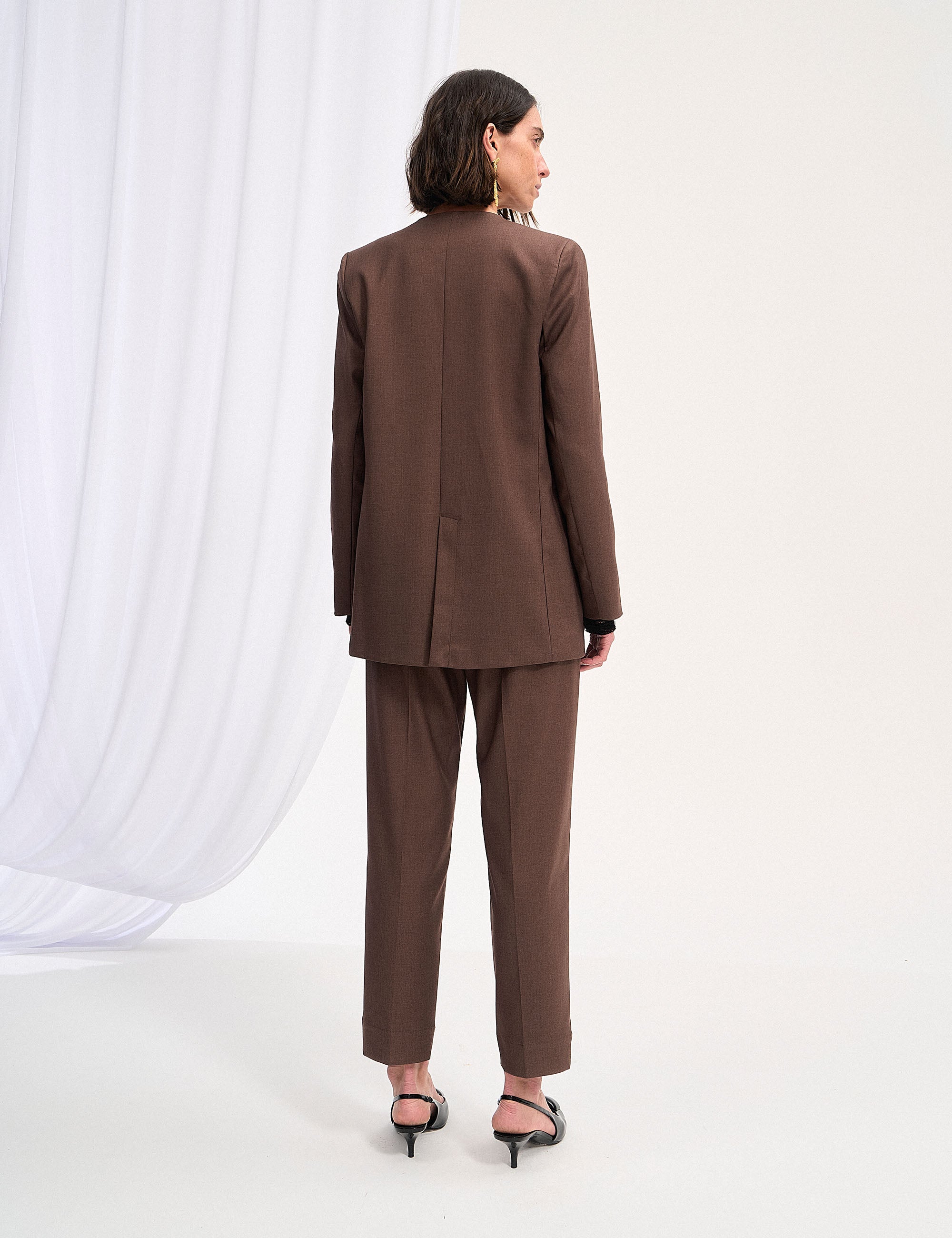 Blazer Melaine U Marrom