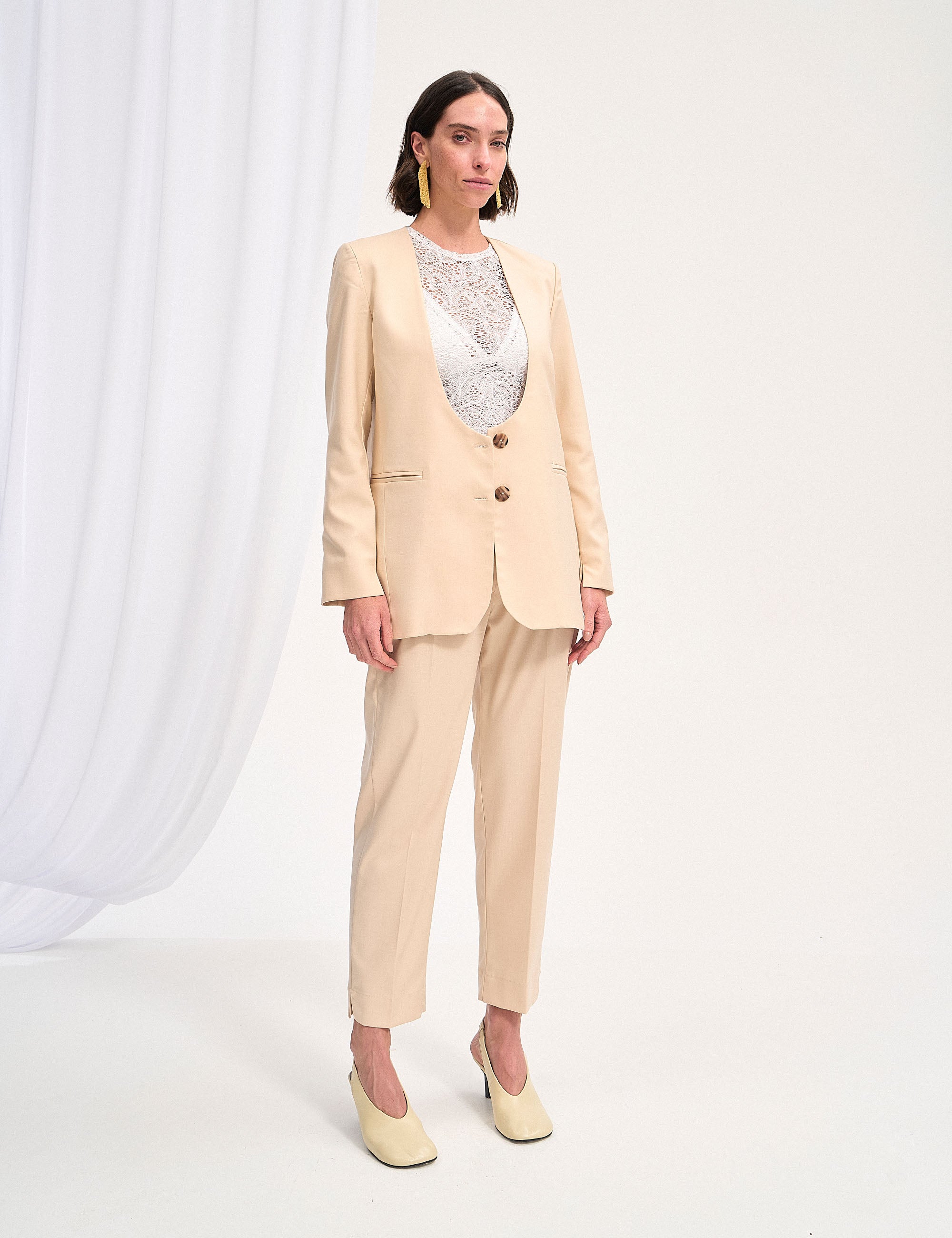 Blazer Melaine U Pérola