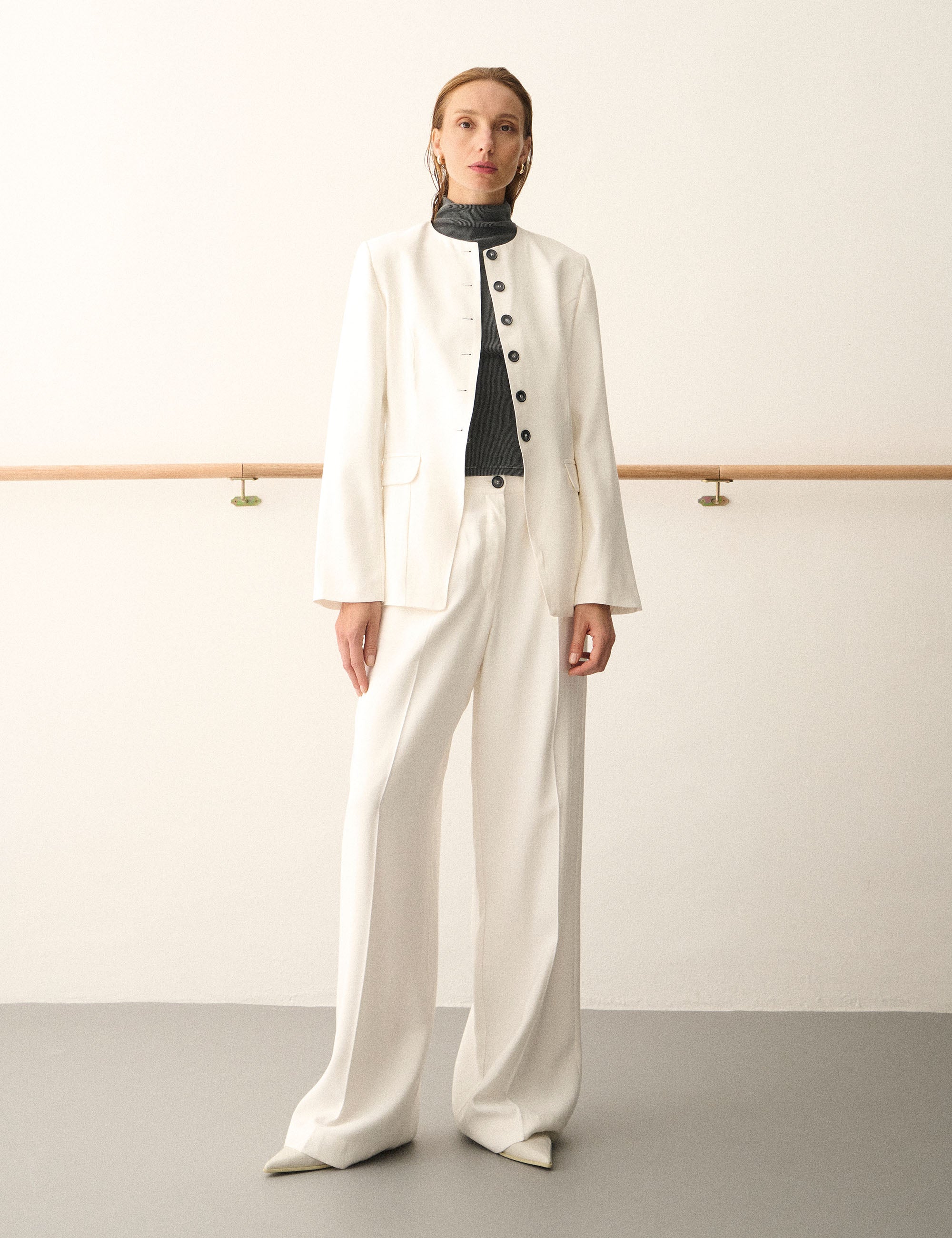 Blazer Olivia Alfaiataria Off White