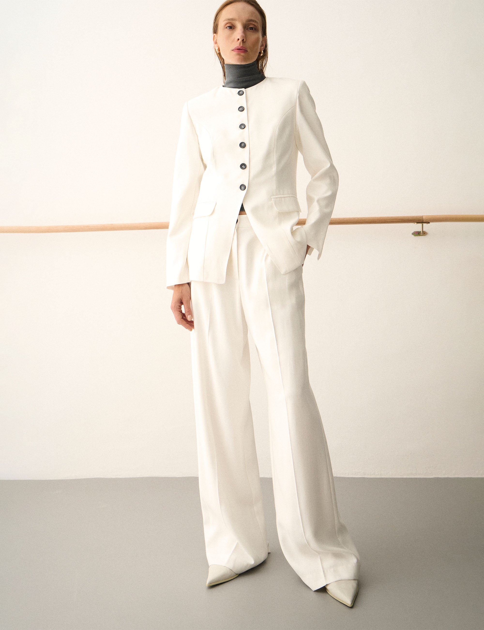 Blazer Olivia Alfaiataria Off White