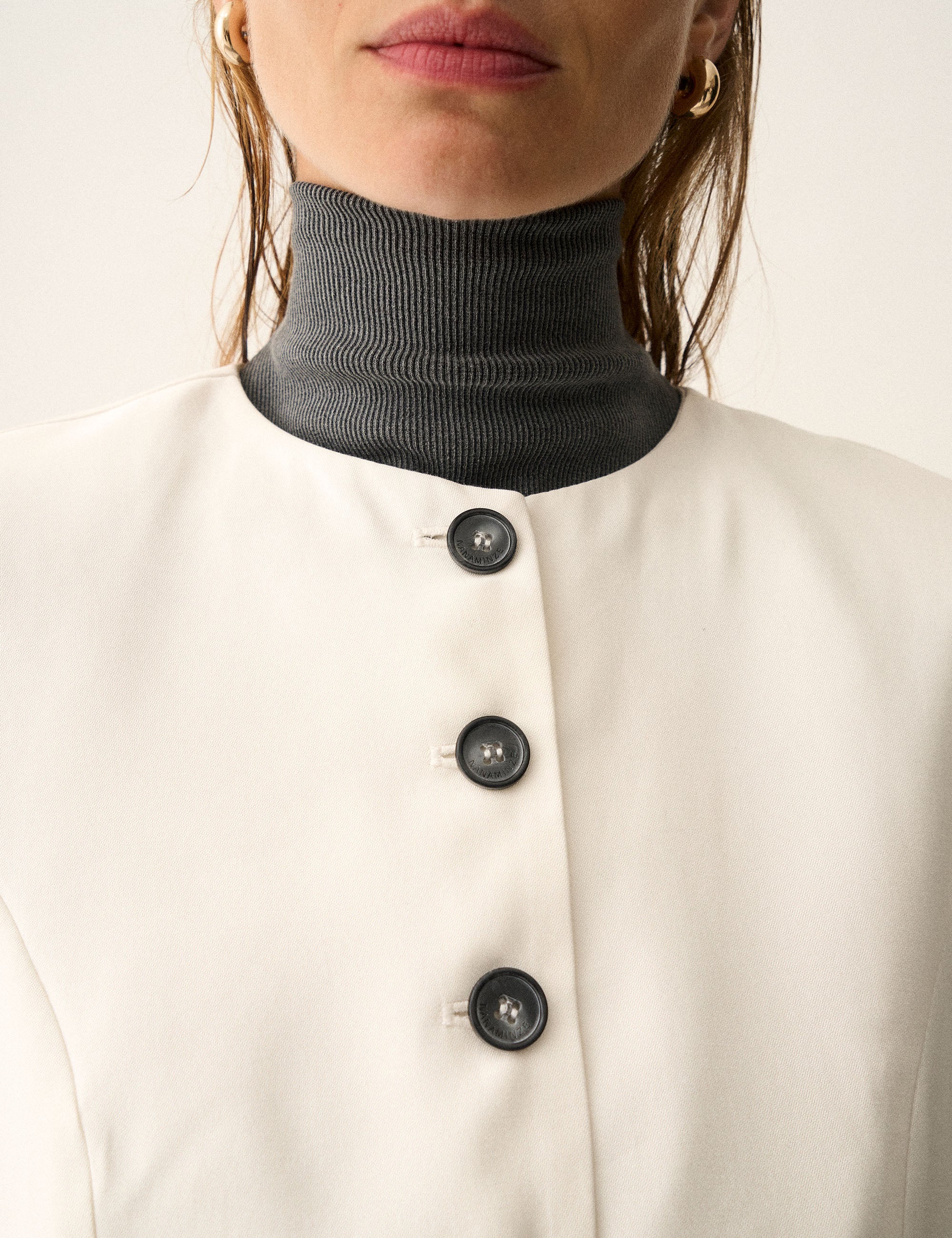 Blazer Olivia Alfaiataria Off White