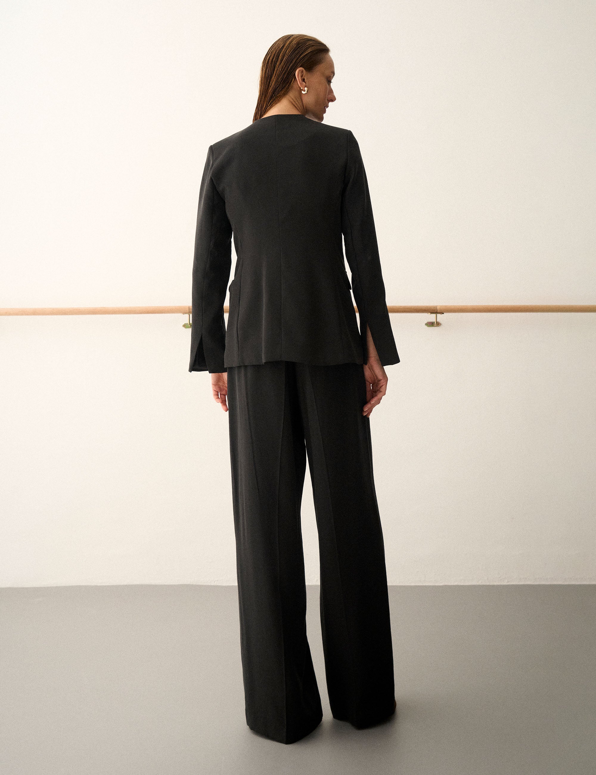 Blazer Olivia alfaiataria Preto