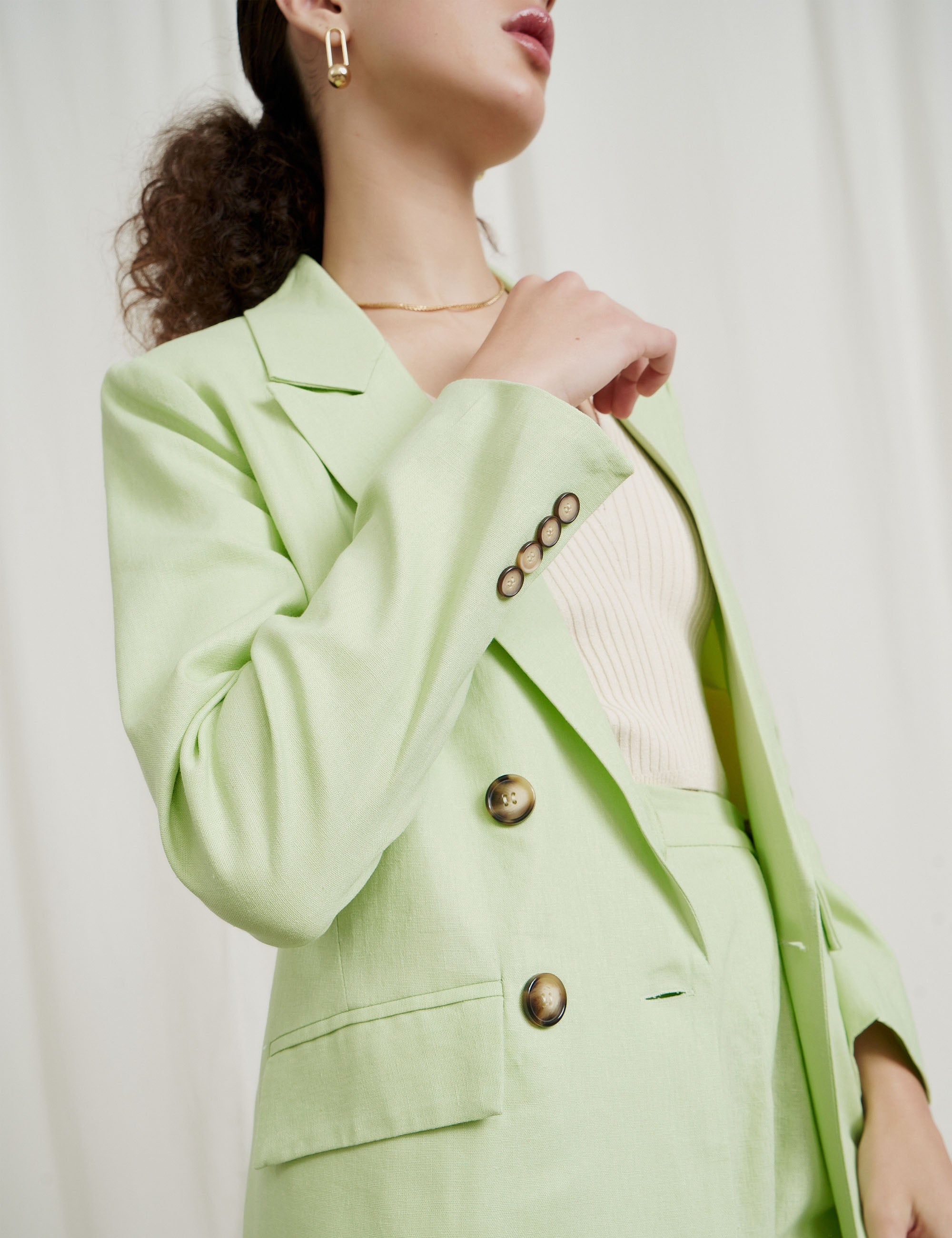 Blazer Panamá Viscolinho Lima