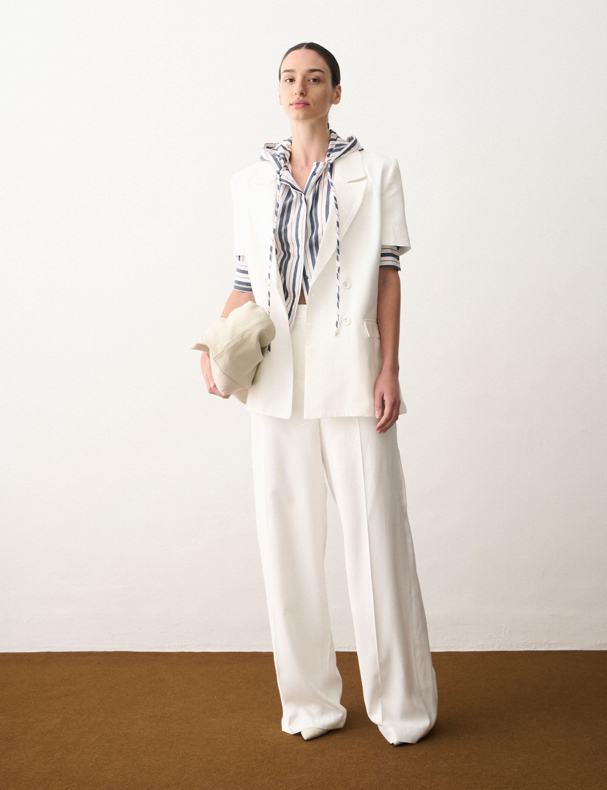 Blazer Paulina Alfaiataria Off White