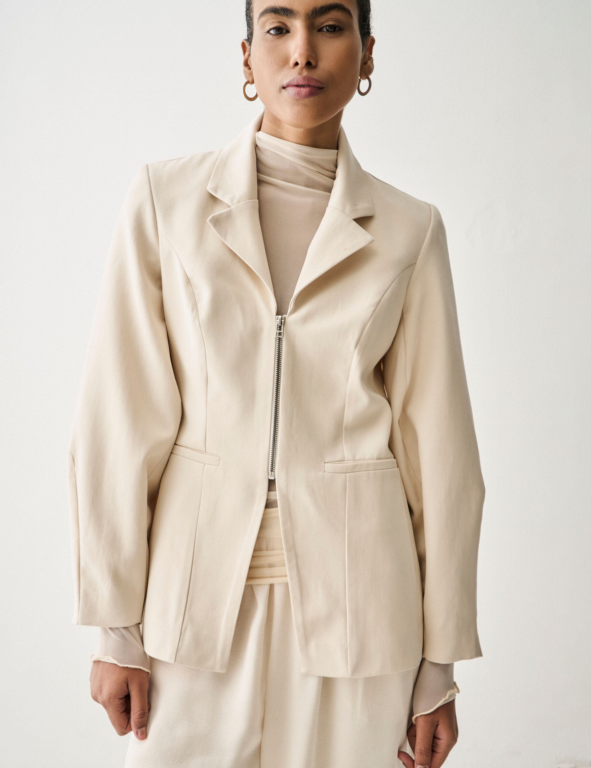 Blazer Sanne Sarja Areia