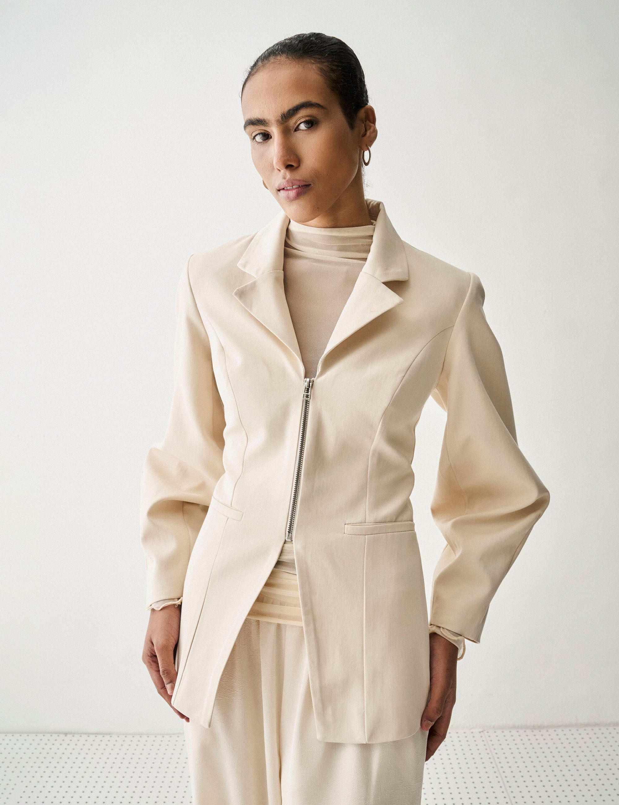 Blazer Sanne Sarja Areia