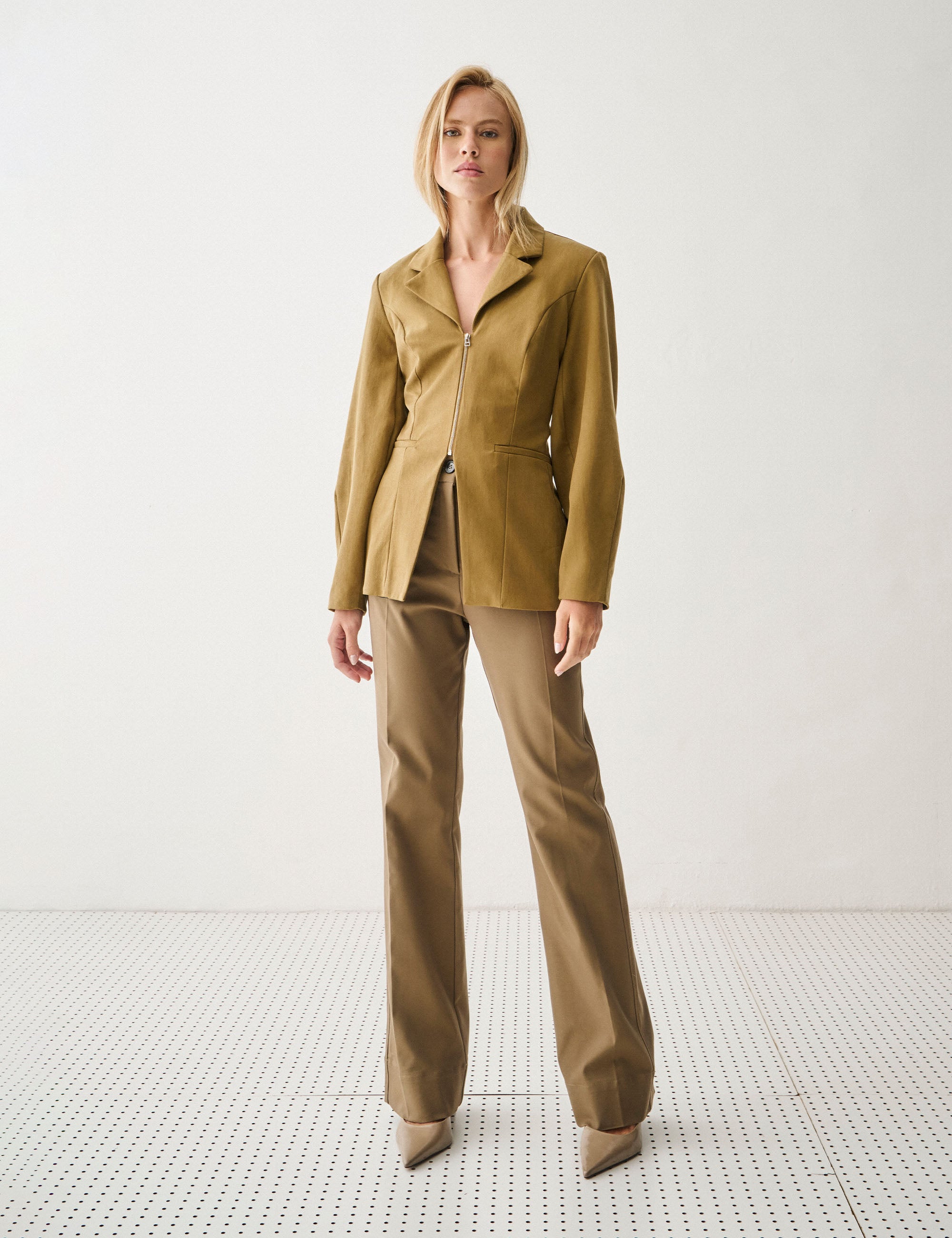 Blazer Sanne Sarja Oliva