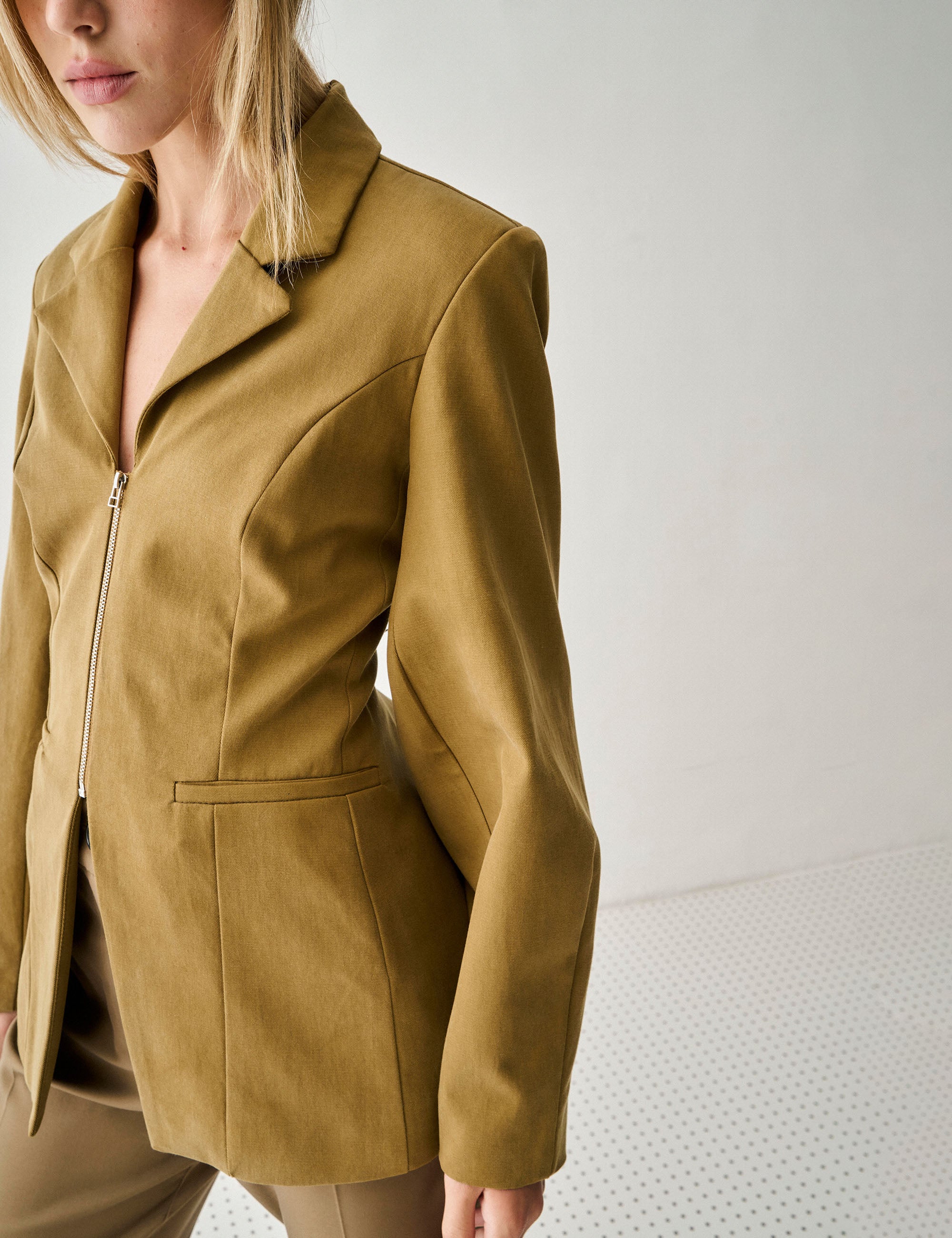 Blazer Sanne Sarja Oliva