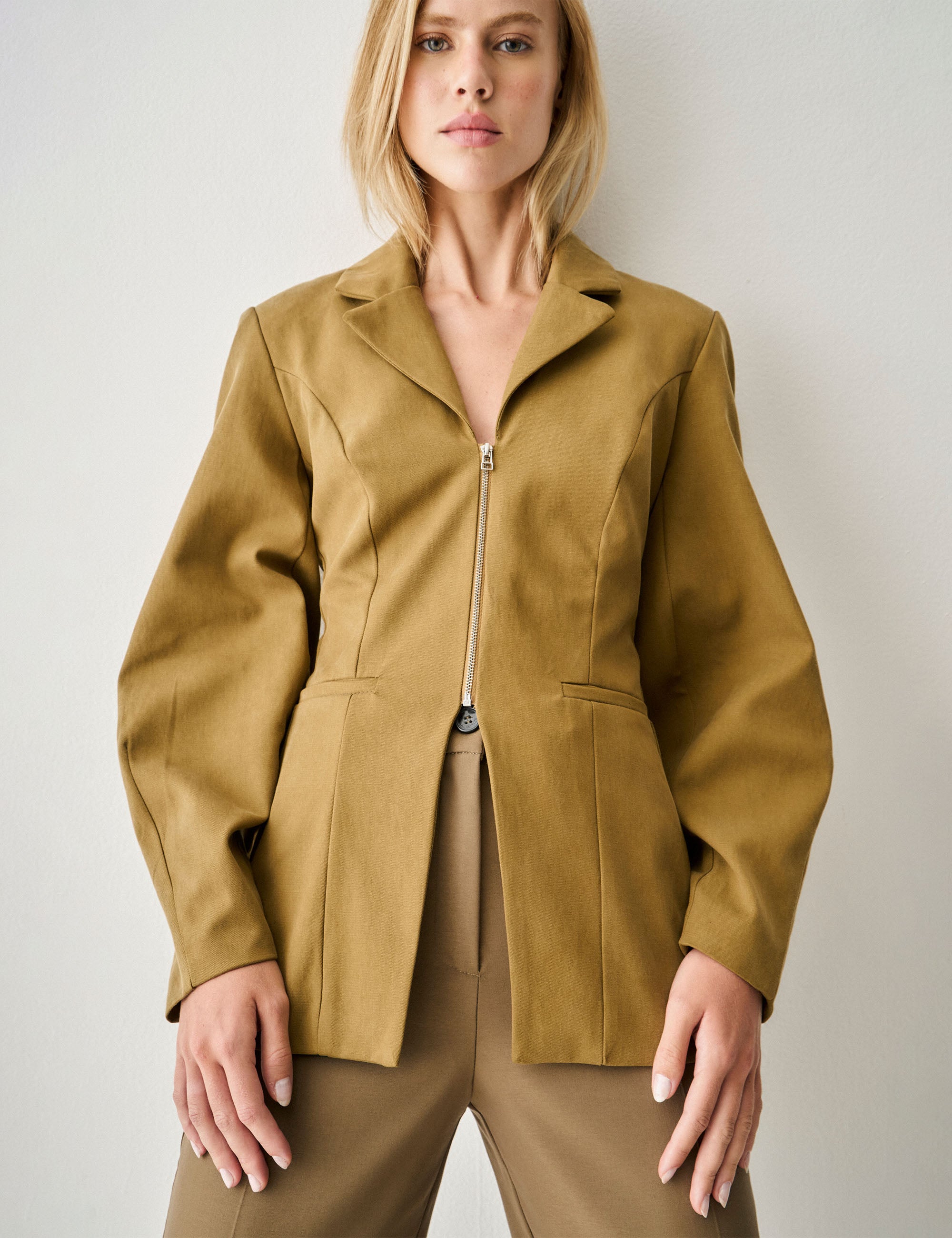 Blazer Sanne Sarja Oliva