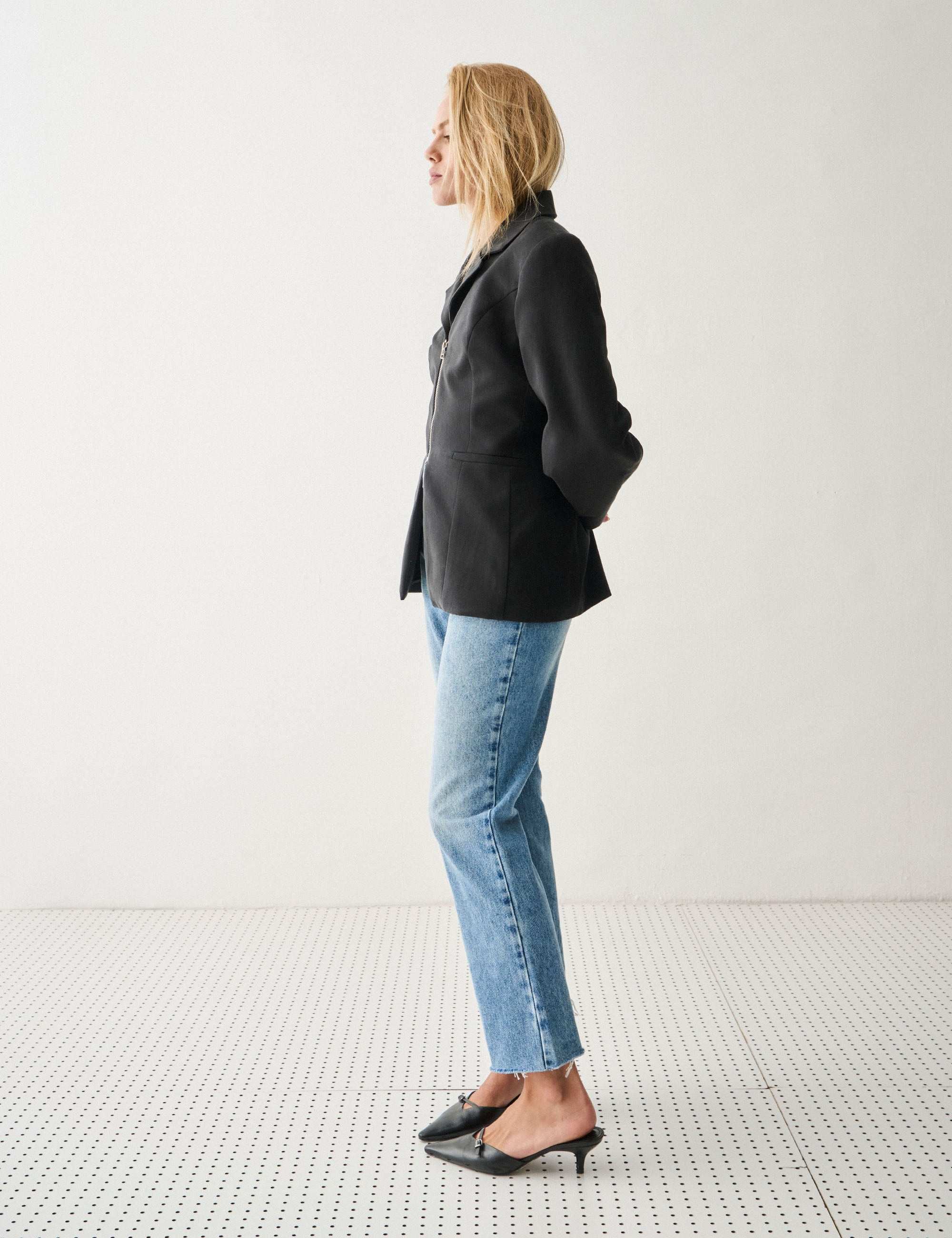 Blazer Sanne Sarja Preto