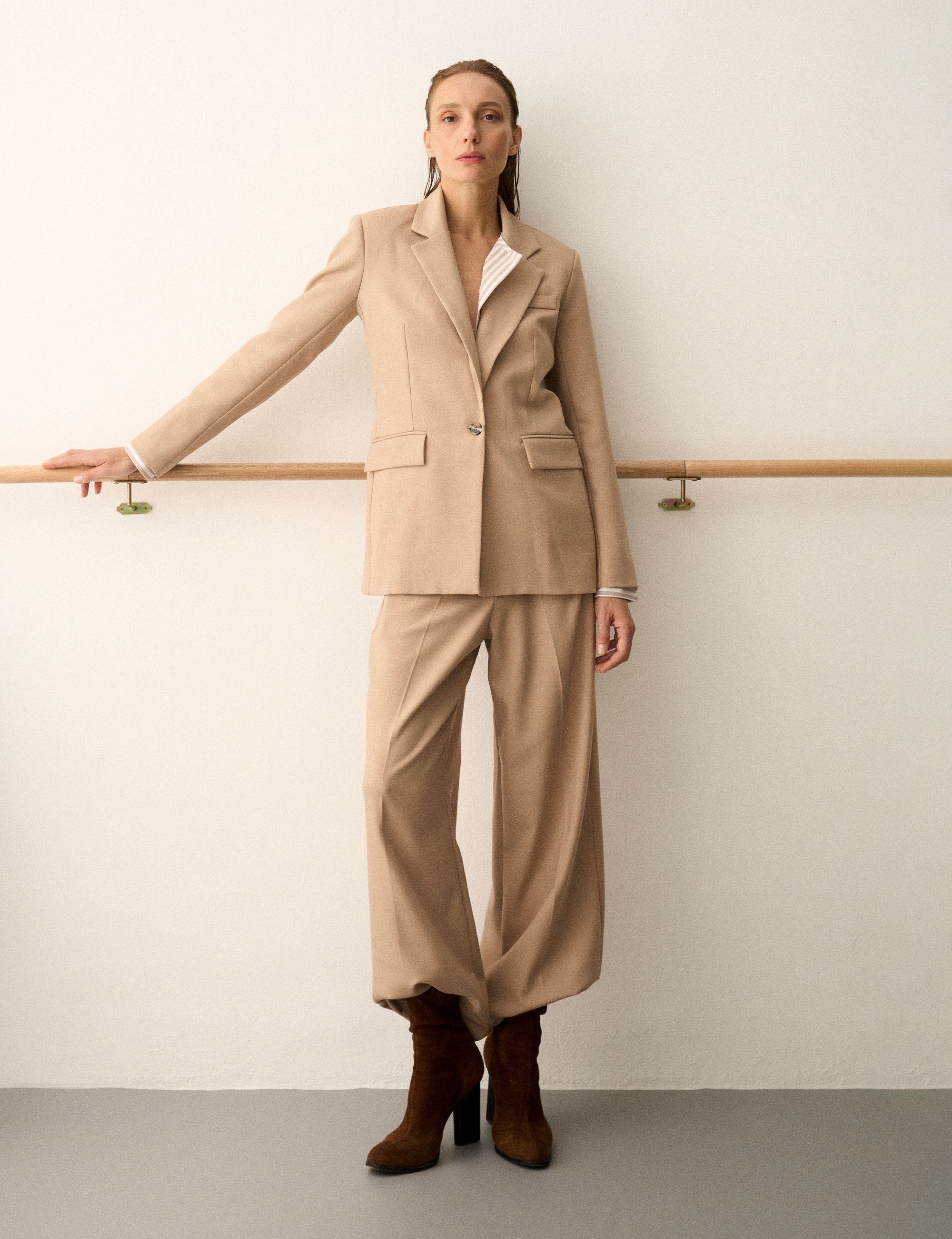 Blazer Stella Alfaiataria Bege