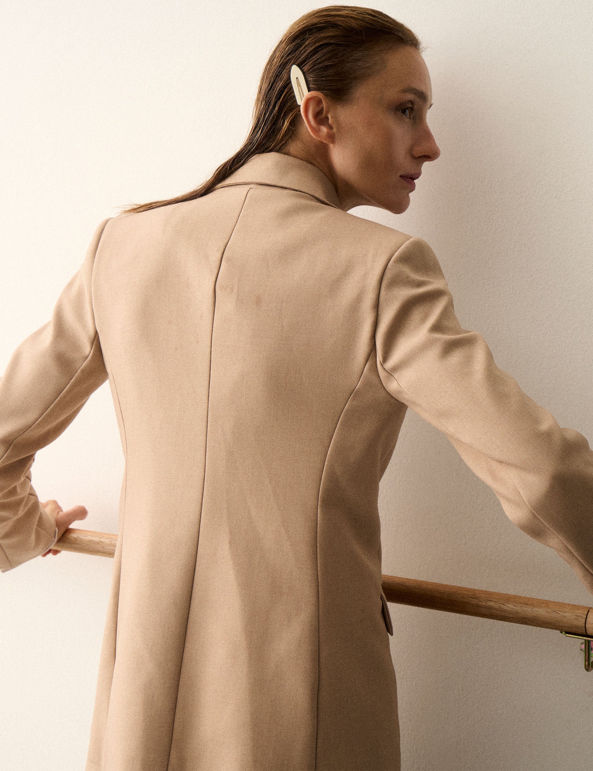 Blazer Stella Alfaiataria Bege