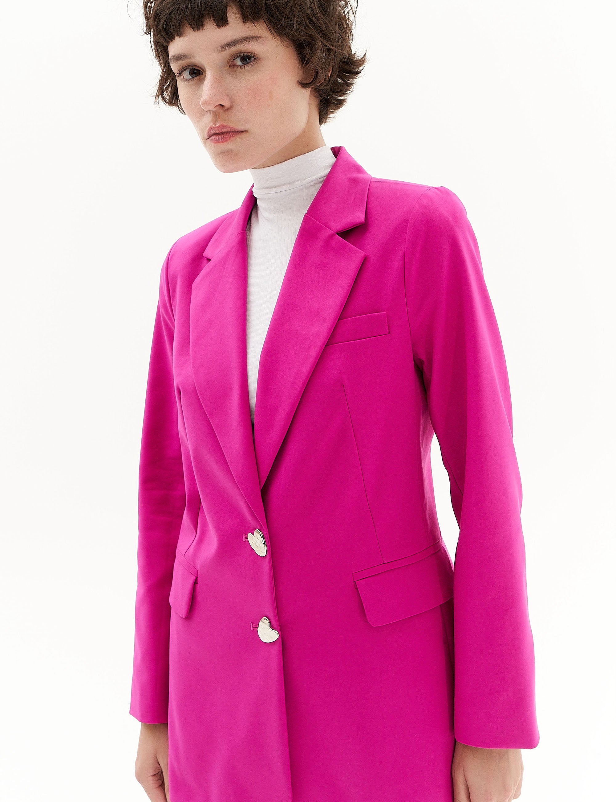 Blazer Victória Alfaiataria Pink
