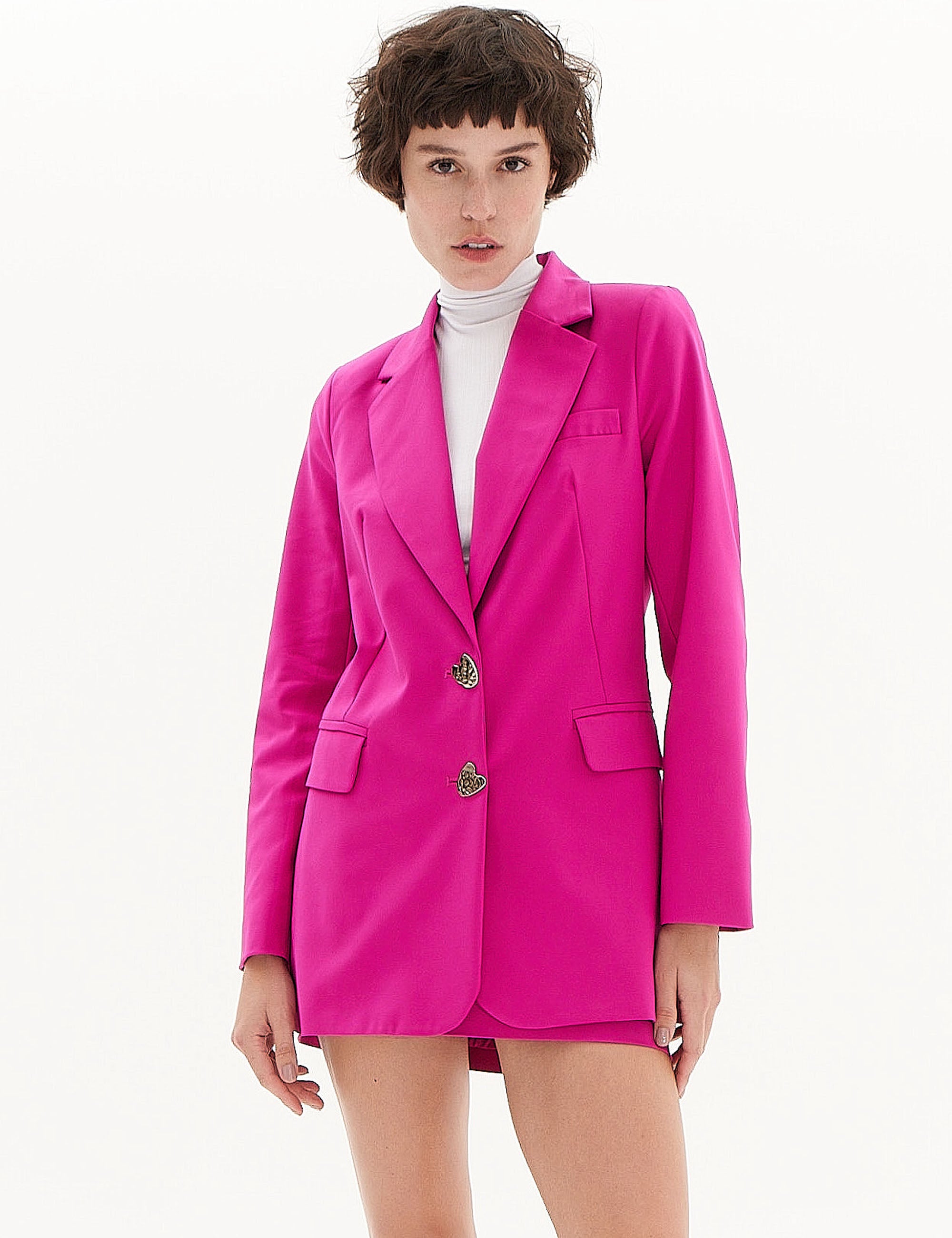 Blazer Victória Alfaiataria Pink