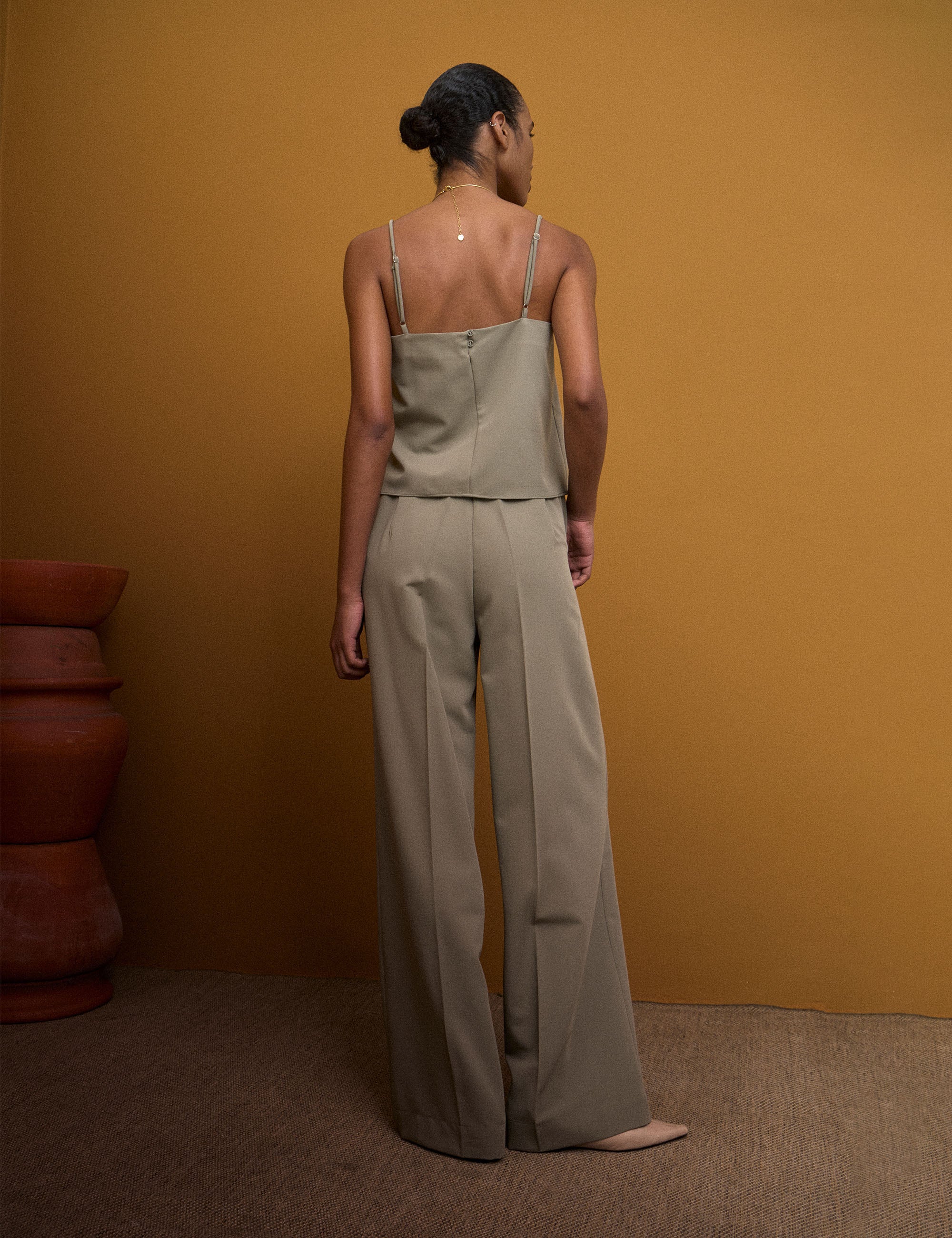 Blusa Ametista Alfaiataria Oliva