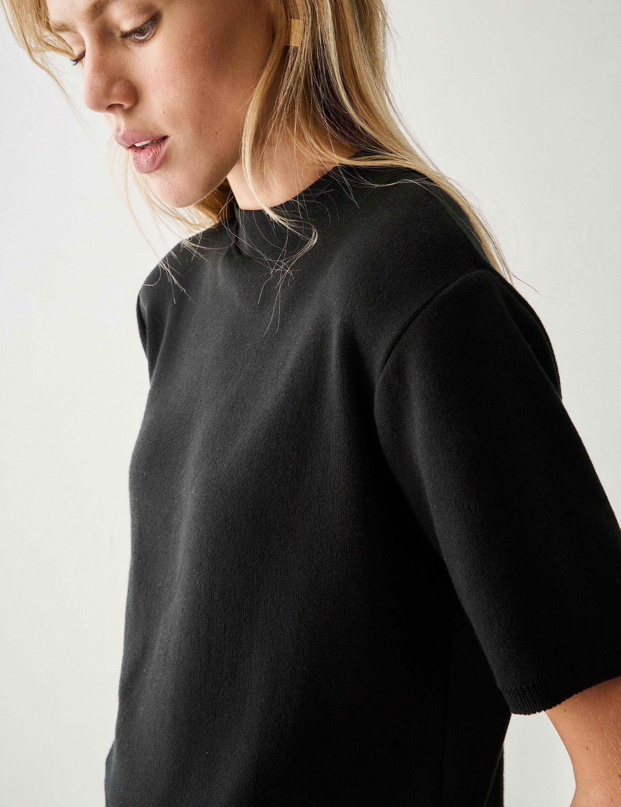 Blusa Aurora Tricot Preto