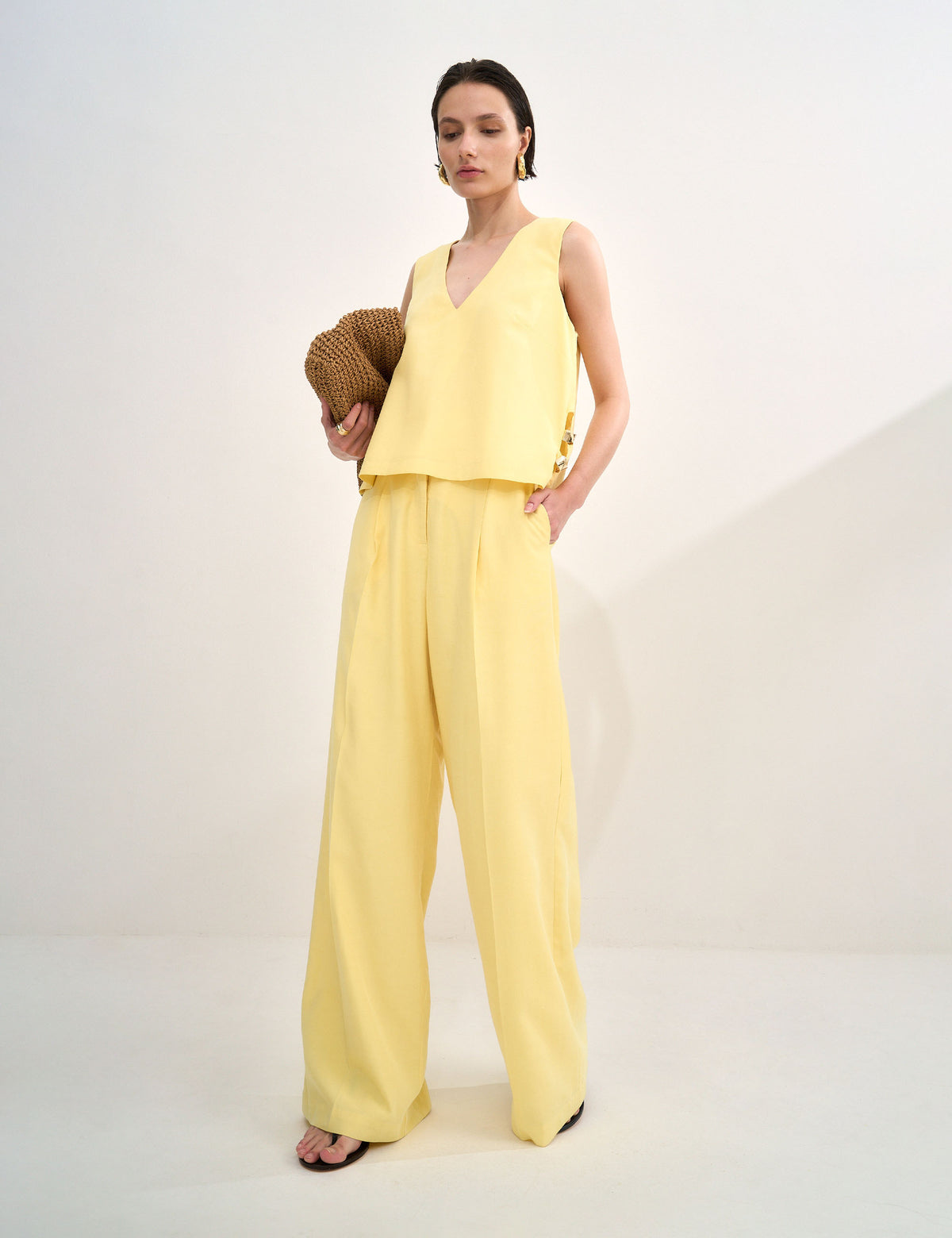 Blusa Bianca Liocel Amarelo
