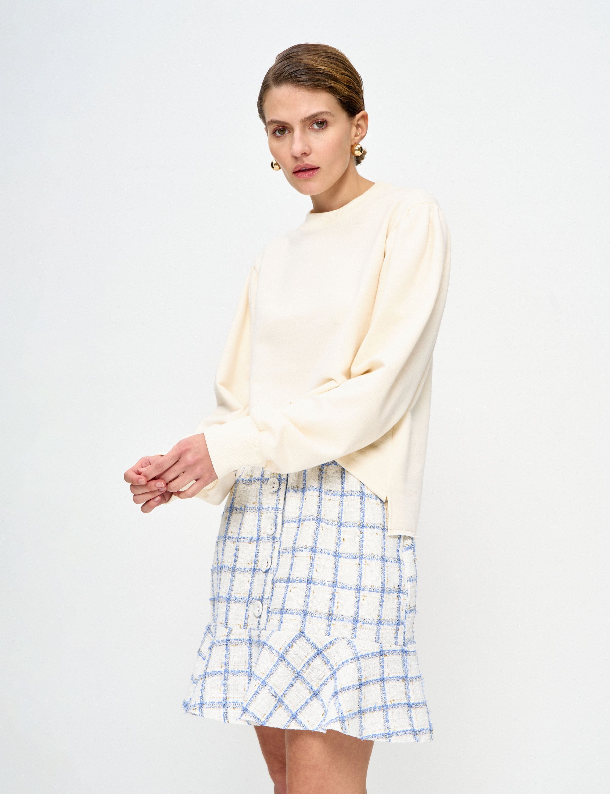 Blusa Clara Confort Off White