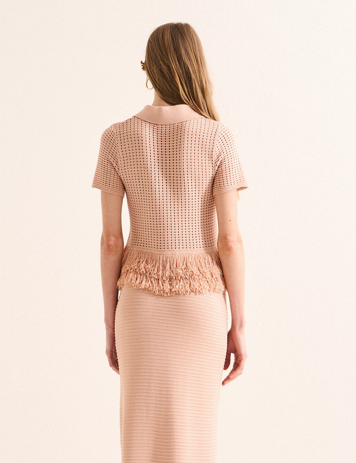 Blusa Joaquina Tricot Areia