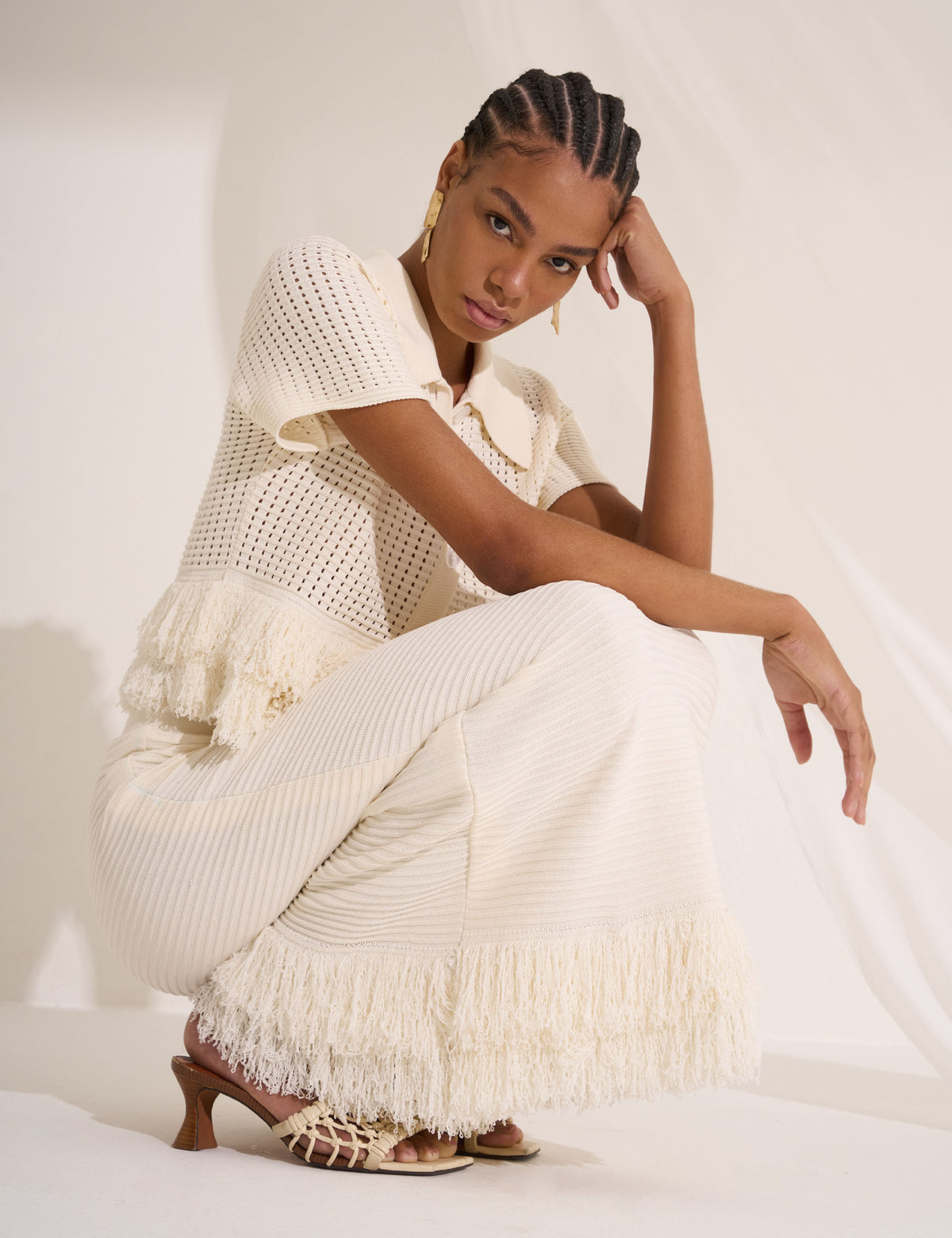 Blusa Joaquina Tricot Branco