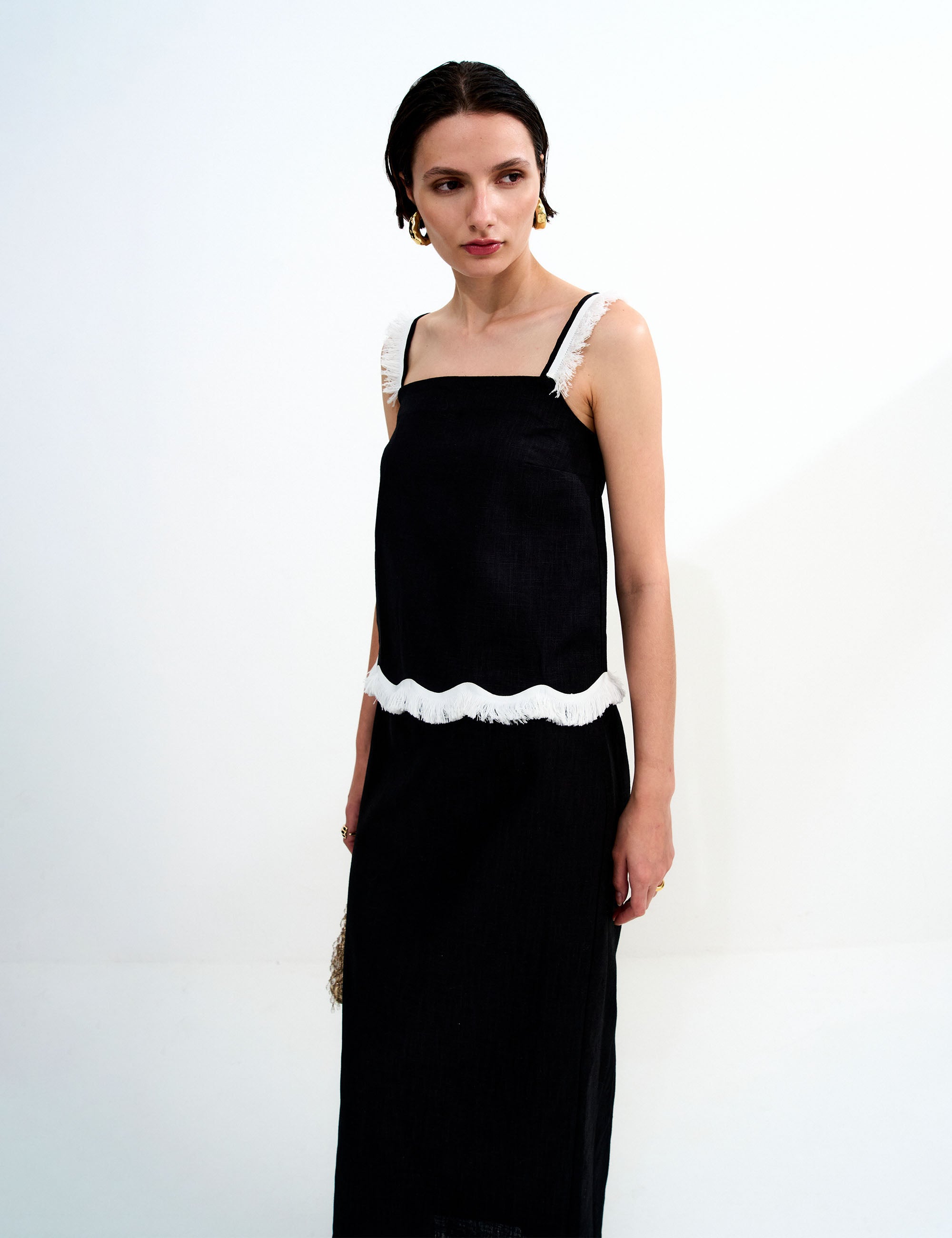 Blusa Kai Ramie Preto