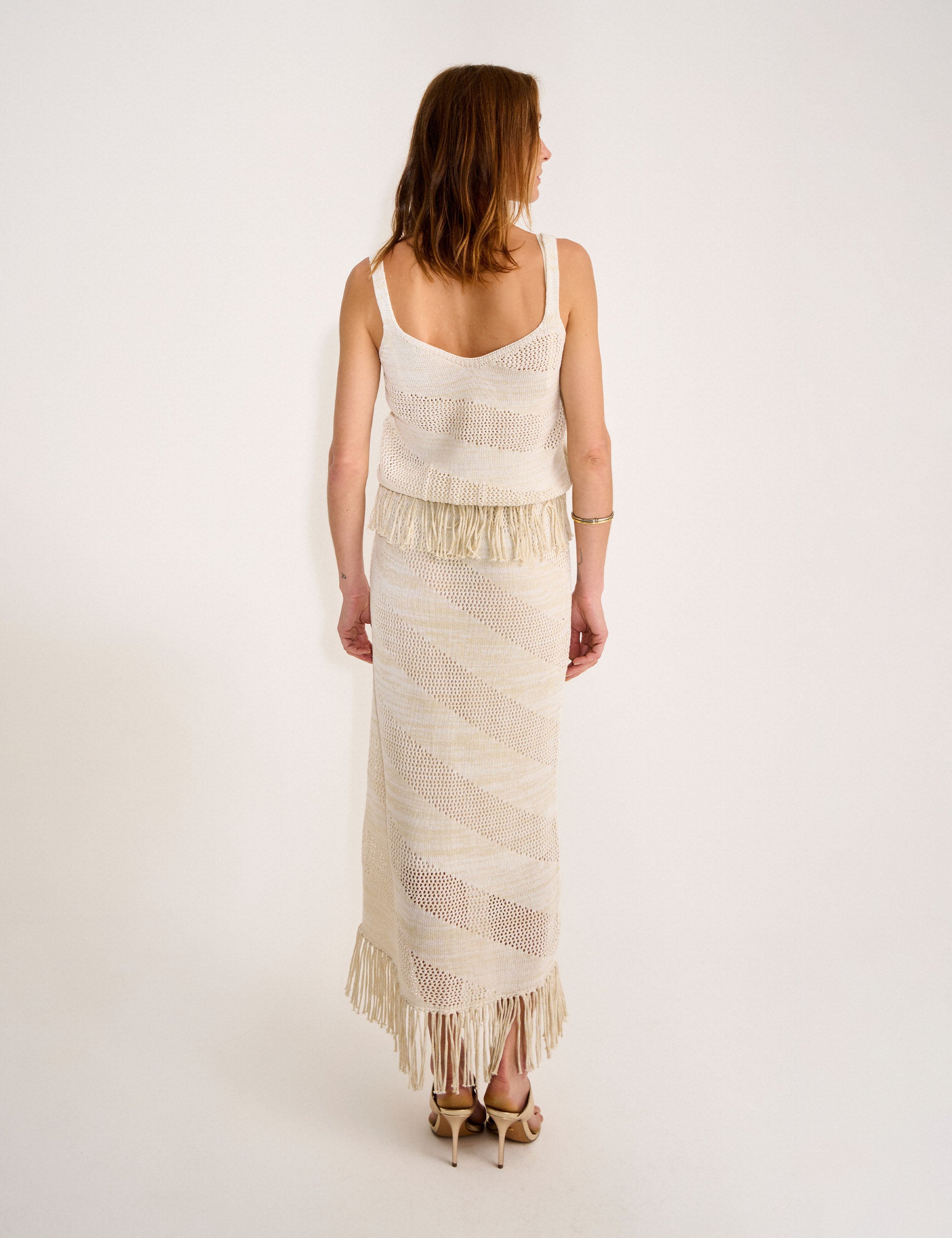 Blusa Malta Tricot Off White