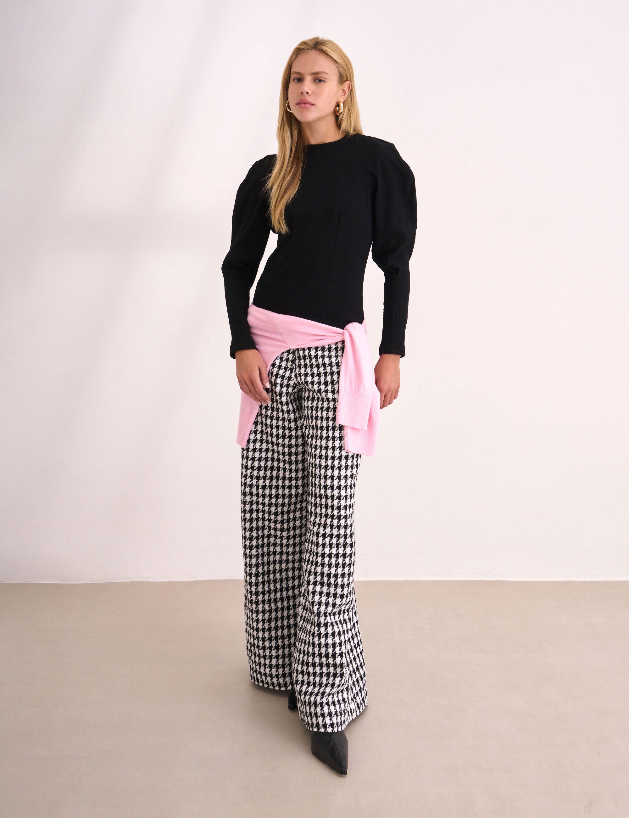Blusa Manon Tweed Preto