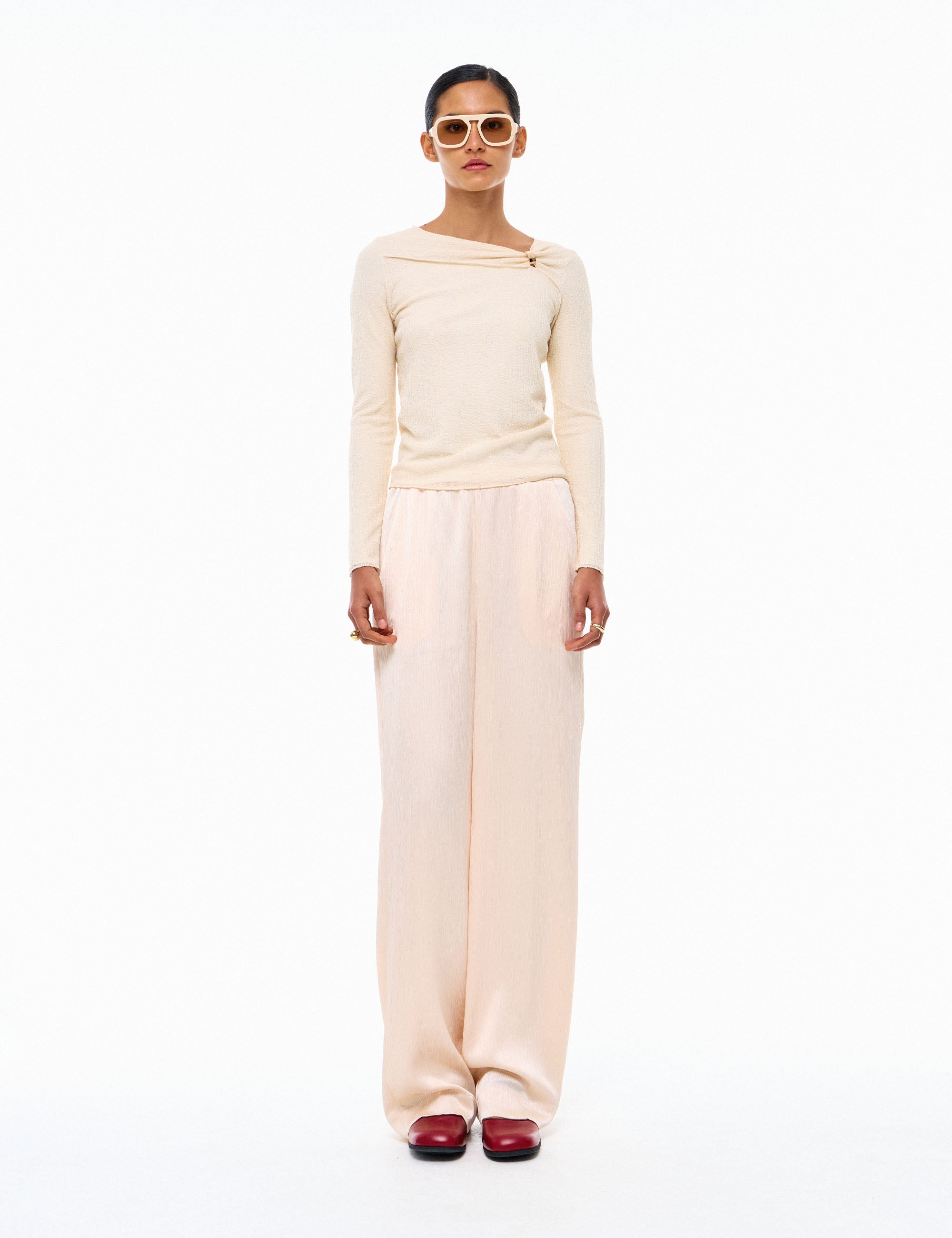 Blusa Mariele Tricot Marfim