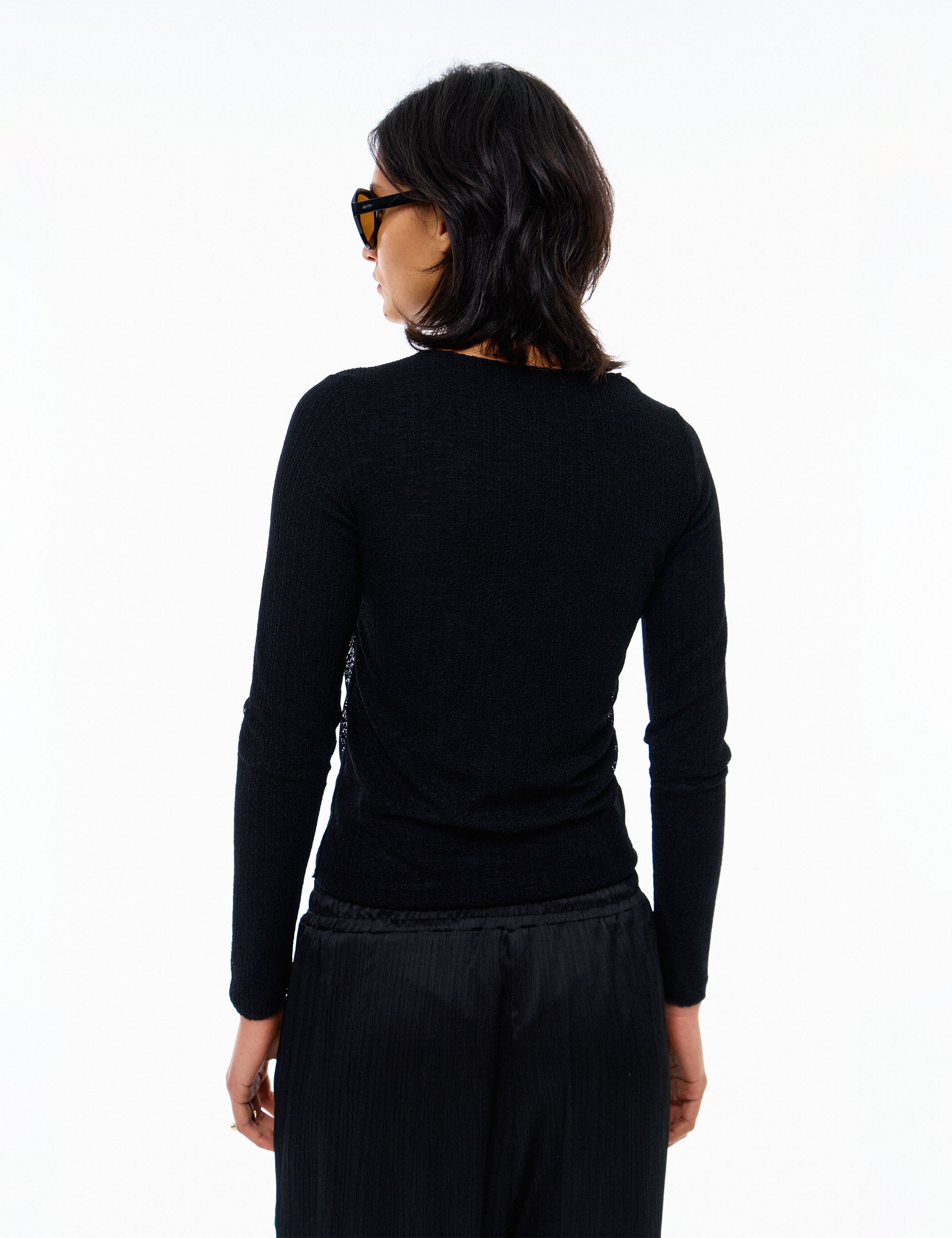 Blusa Mariele Tricot Preto