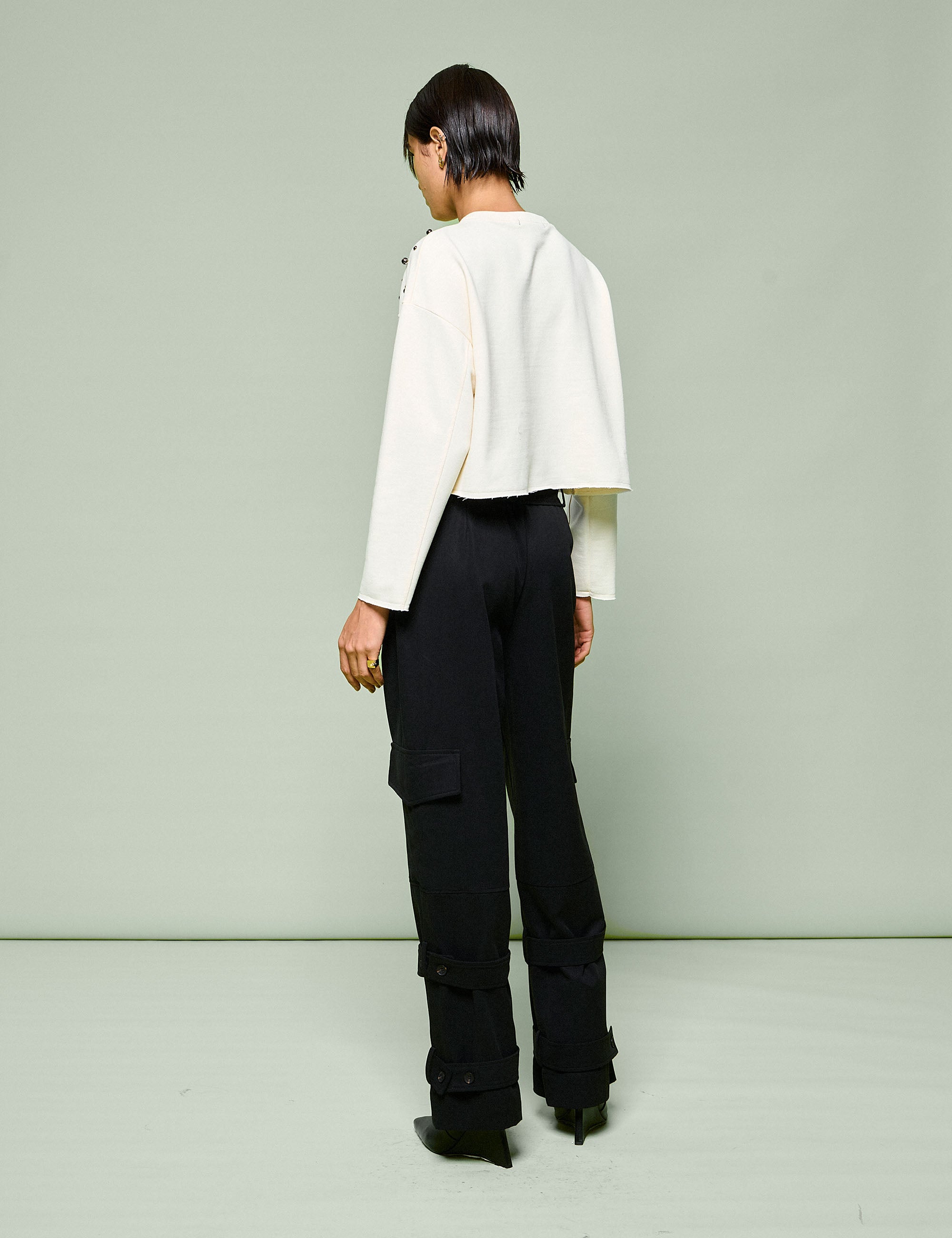 Blusa Marjorie Apliques Off White