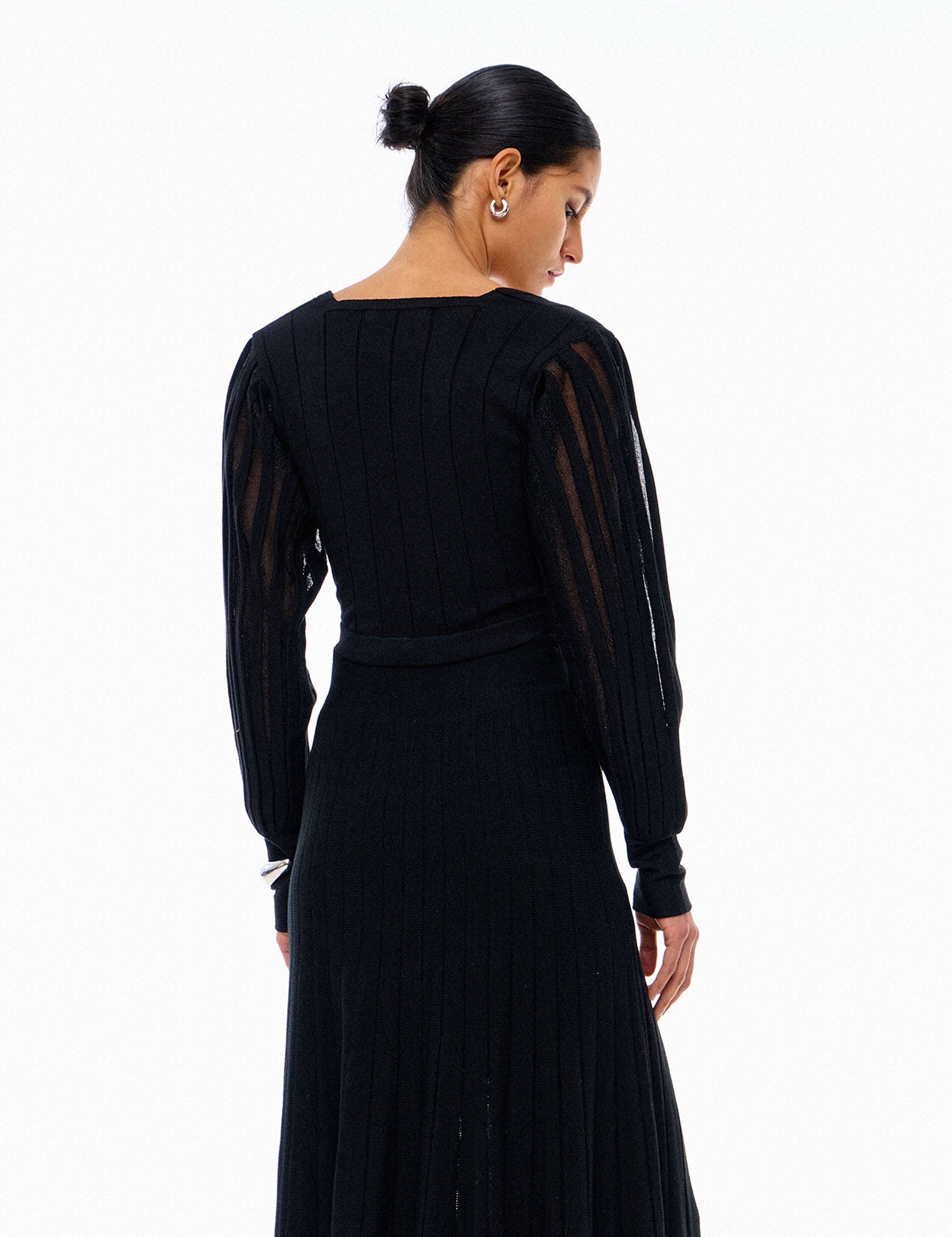 Blusa Serenity Lurex Preto