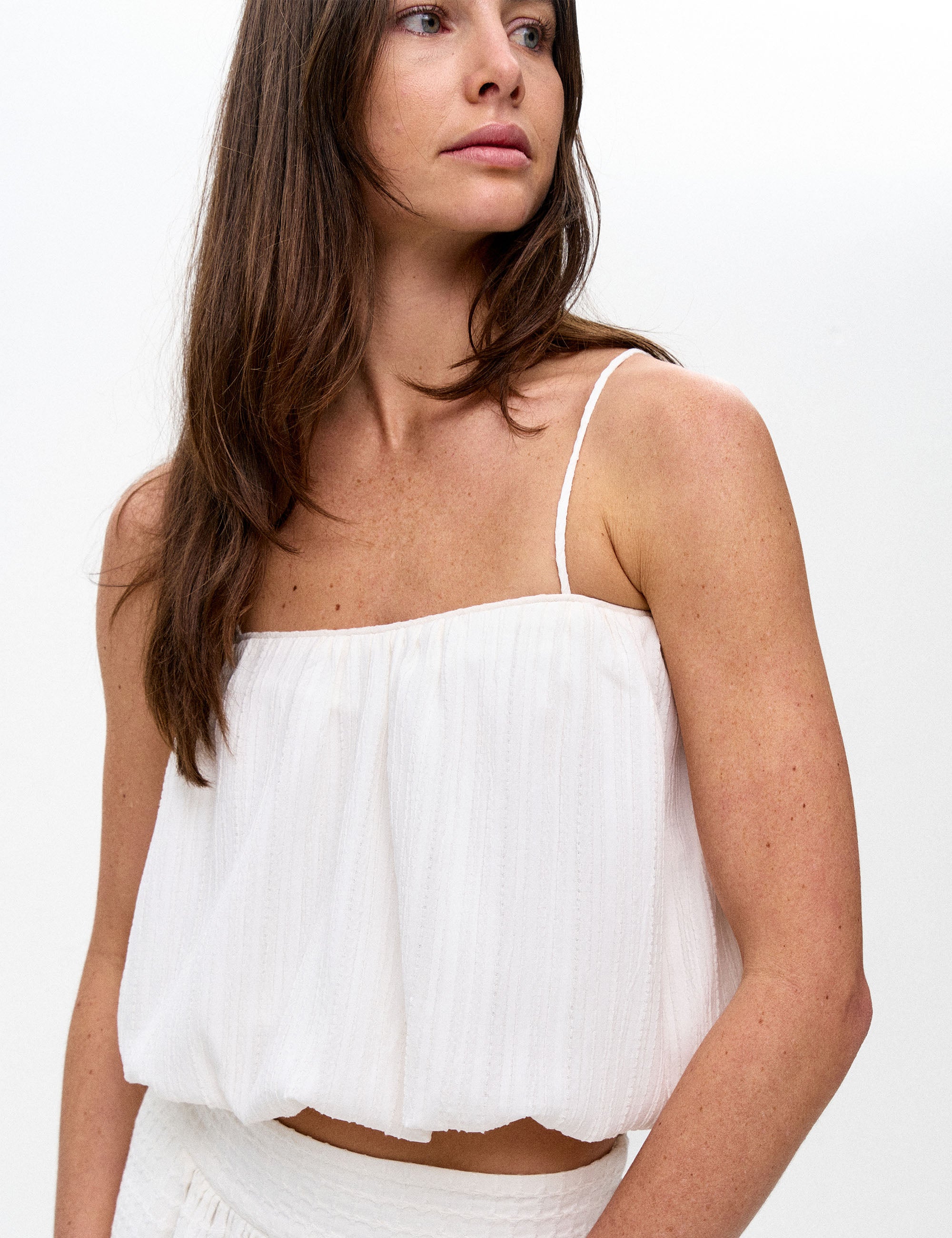 Blusa Sofia Crepe Off White