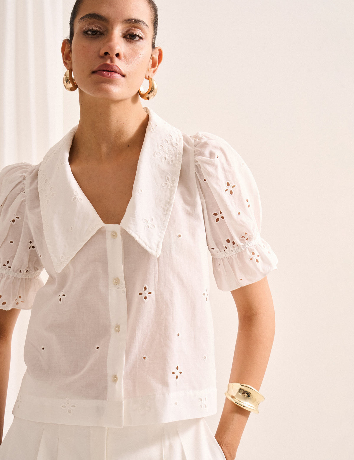 Blusa Veroh Laise Off White