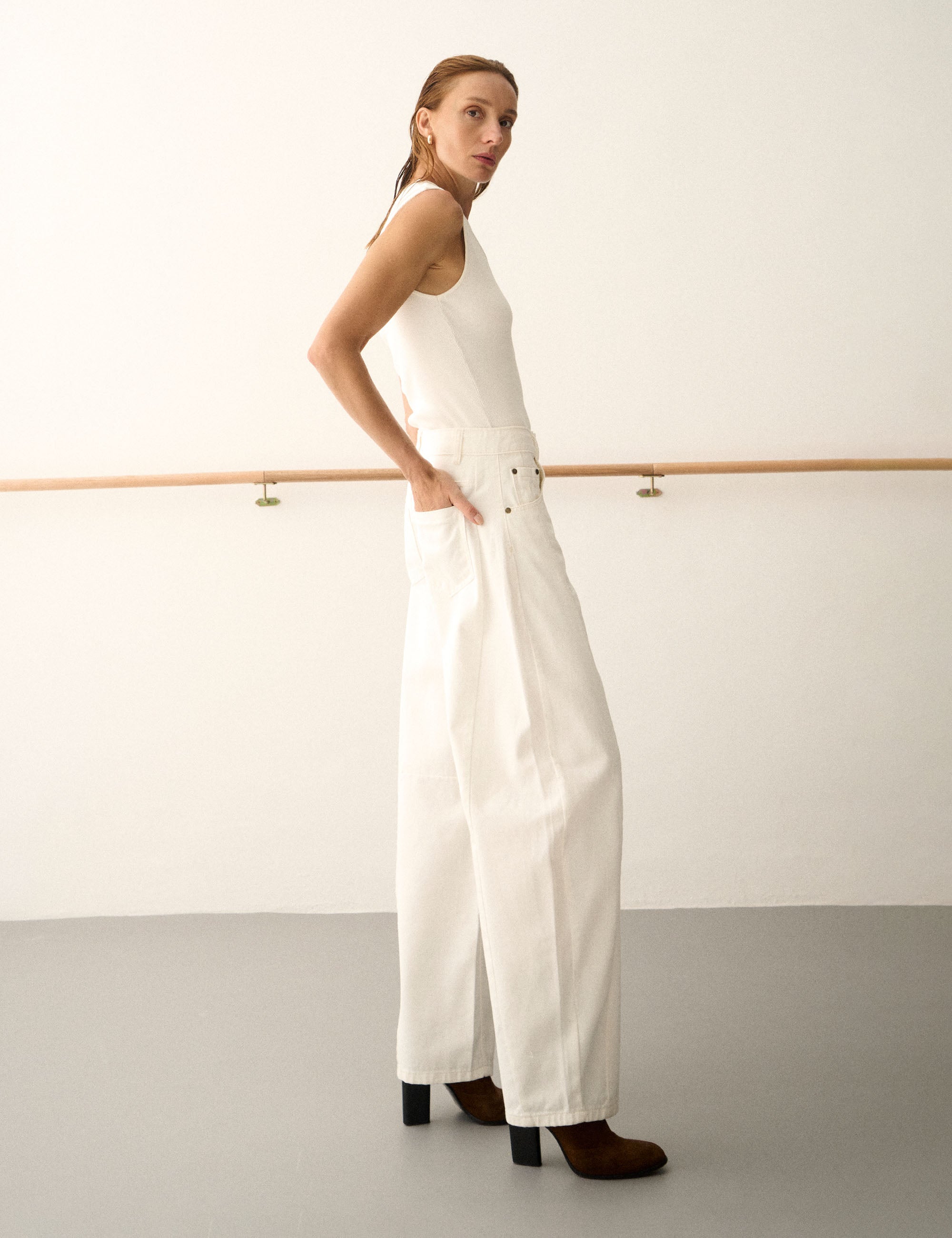 Body Hailey Canelado Off White