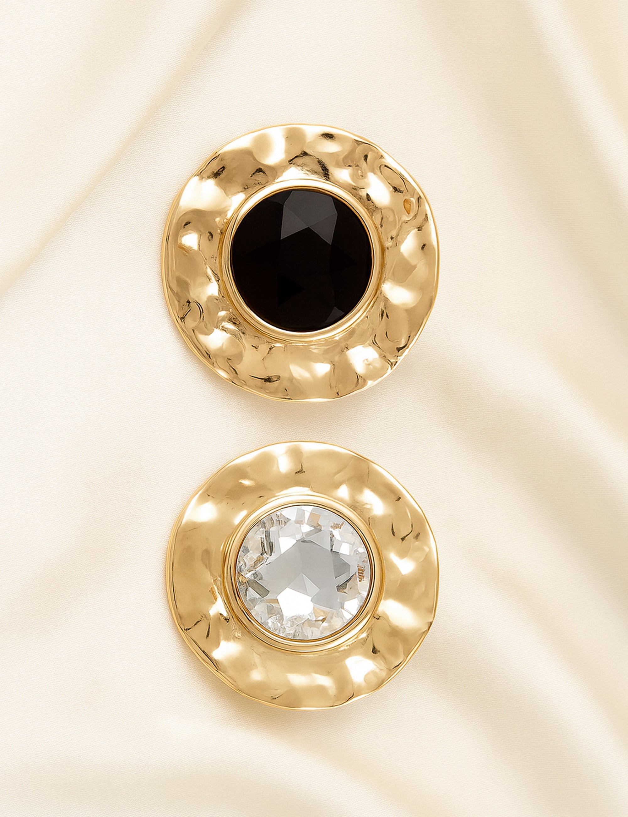 Broche Etoile Zamak Marfim