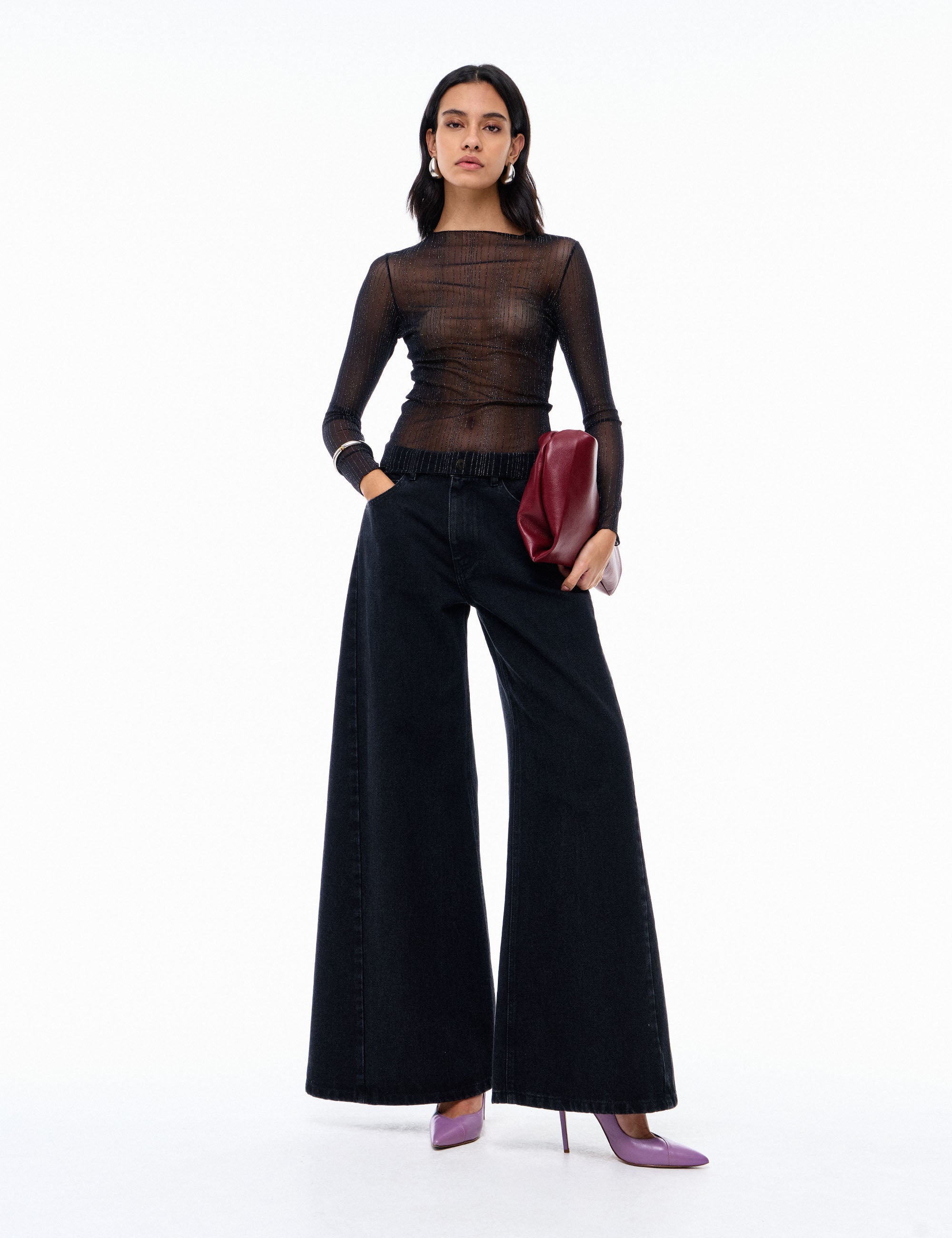 Calça Rafaela Denim Black