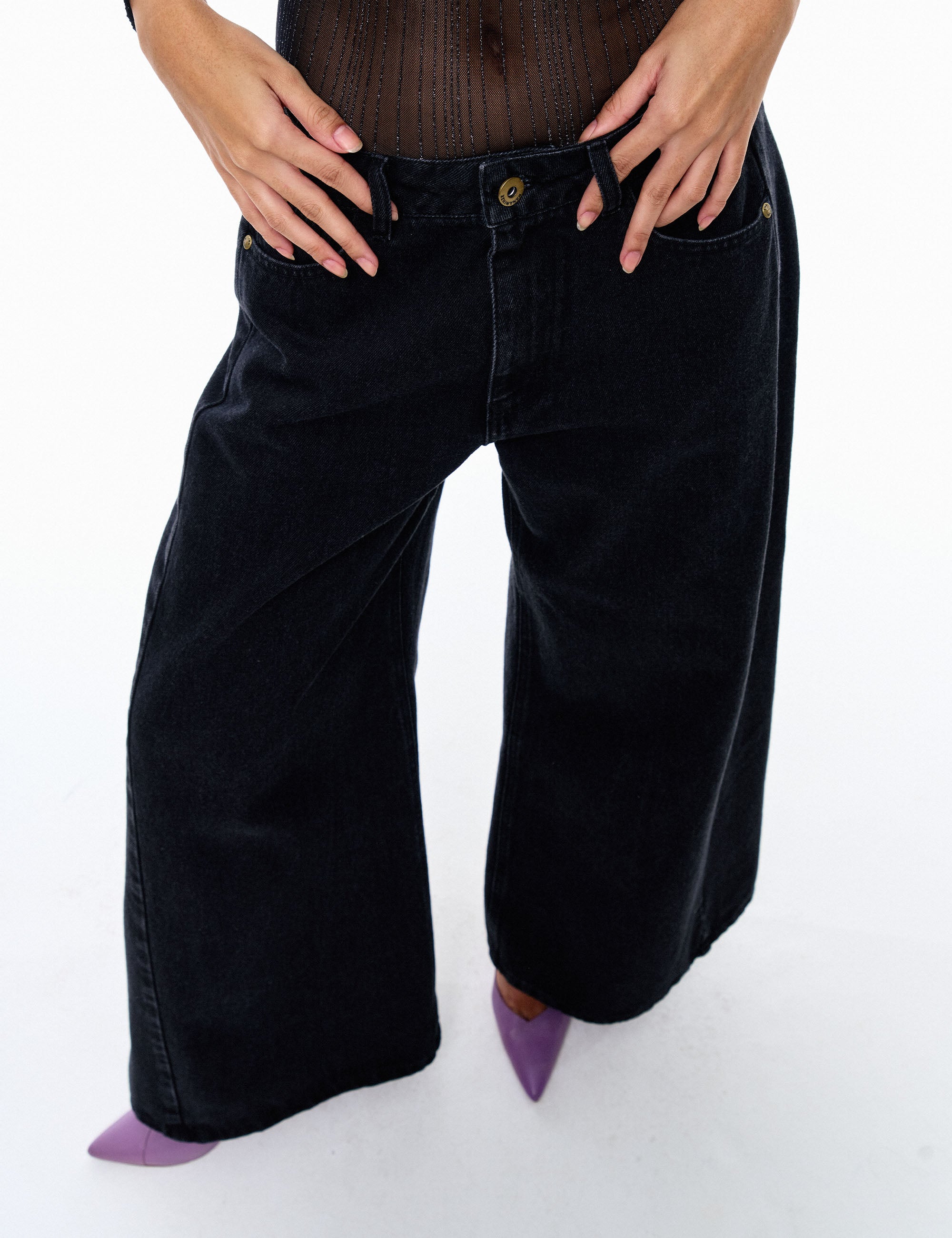 Calça Rafaela Denim Black