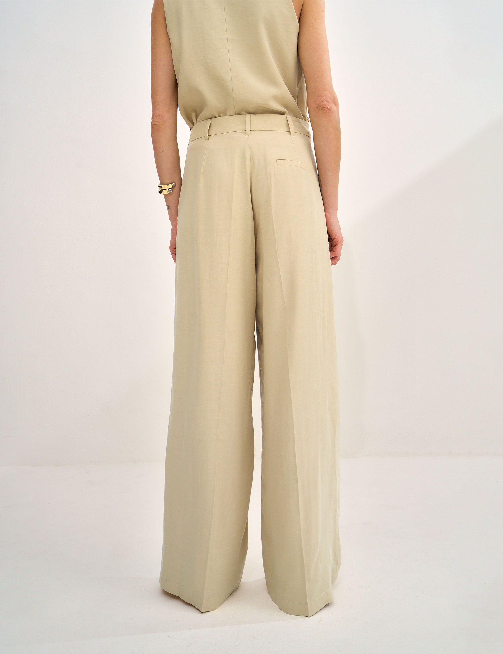 Calça Bianca Liocel Bege