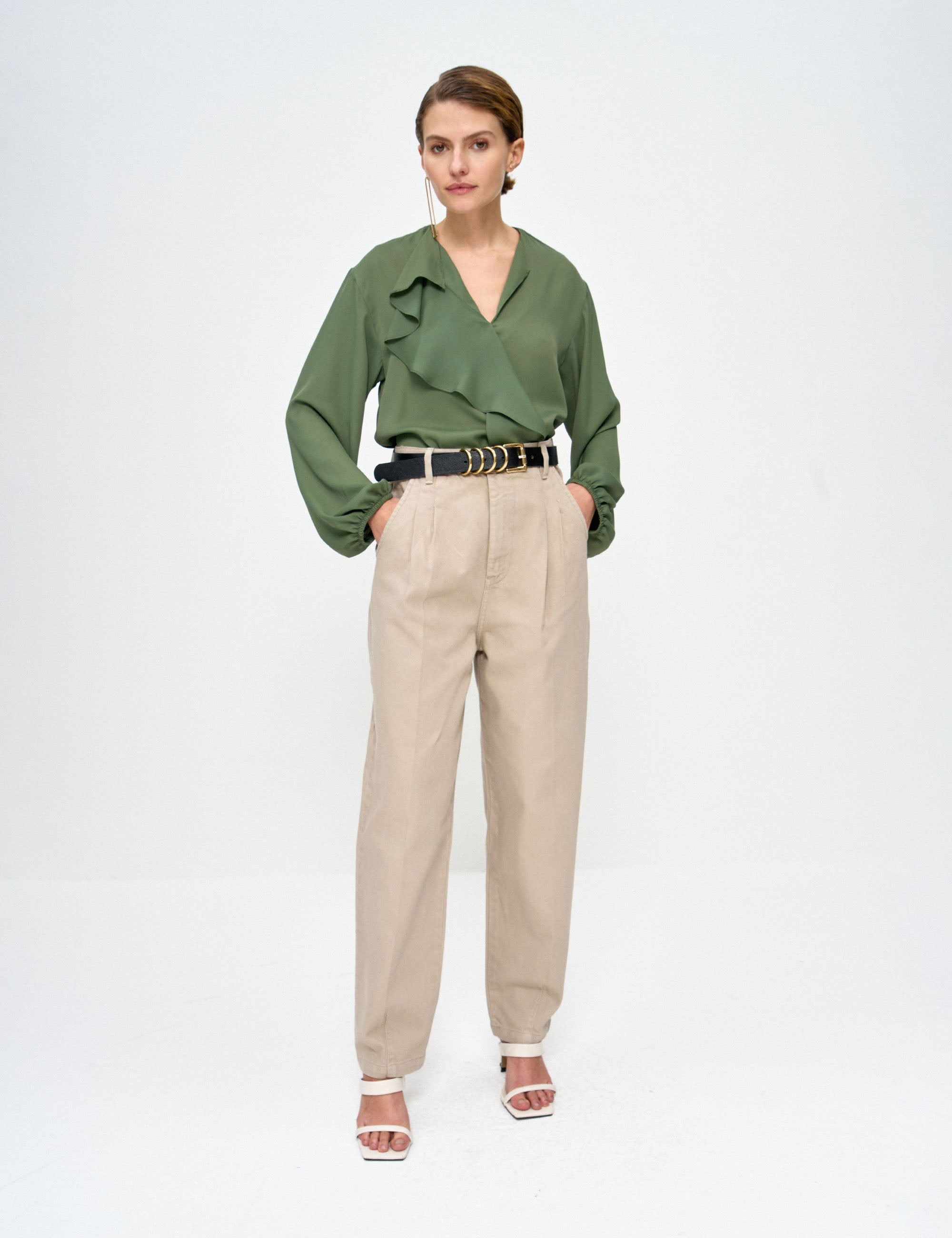 Calça Isabel Clochard Kaki