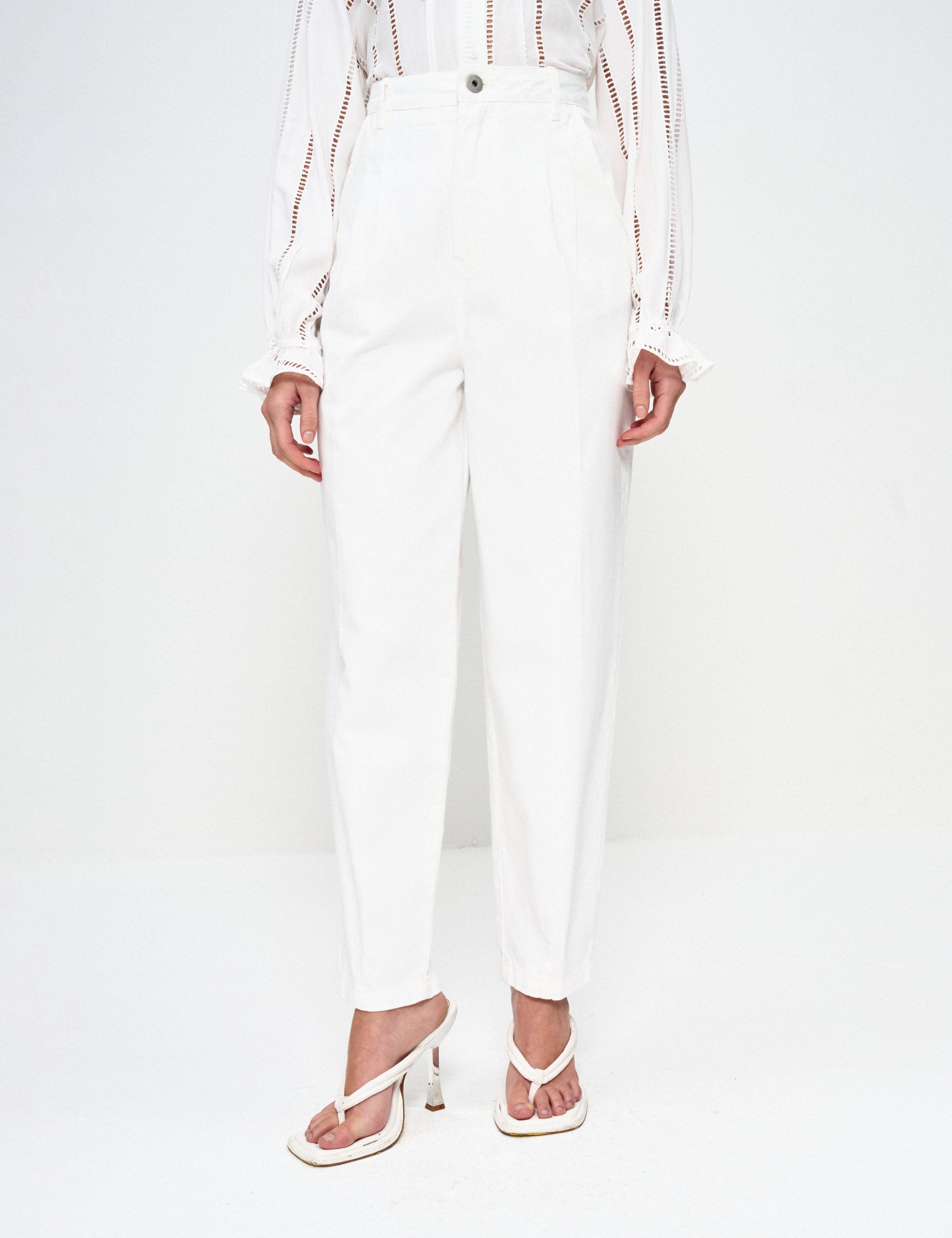 Calça Isabel Clochard Off White
